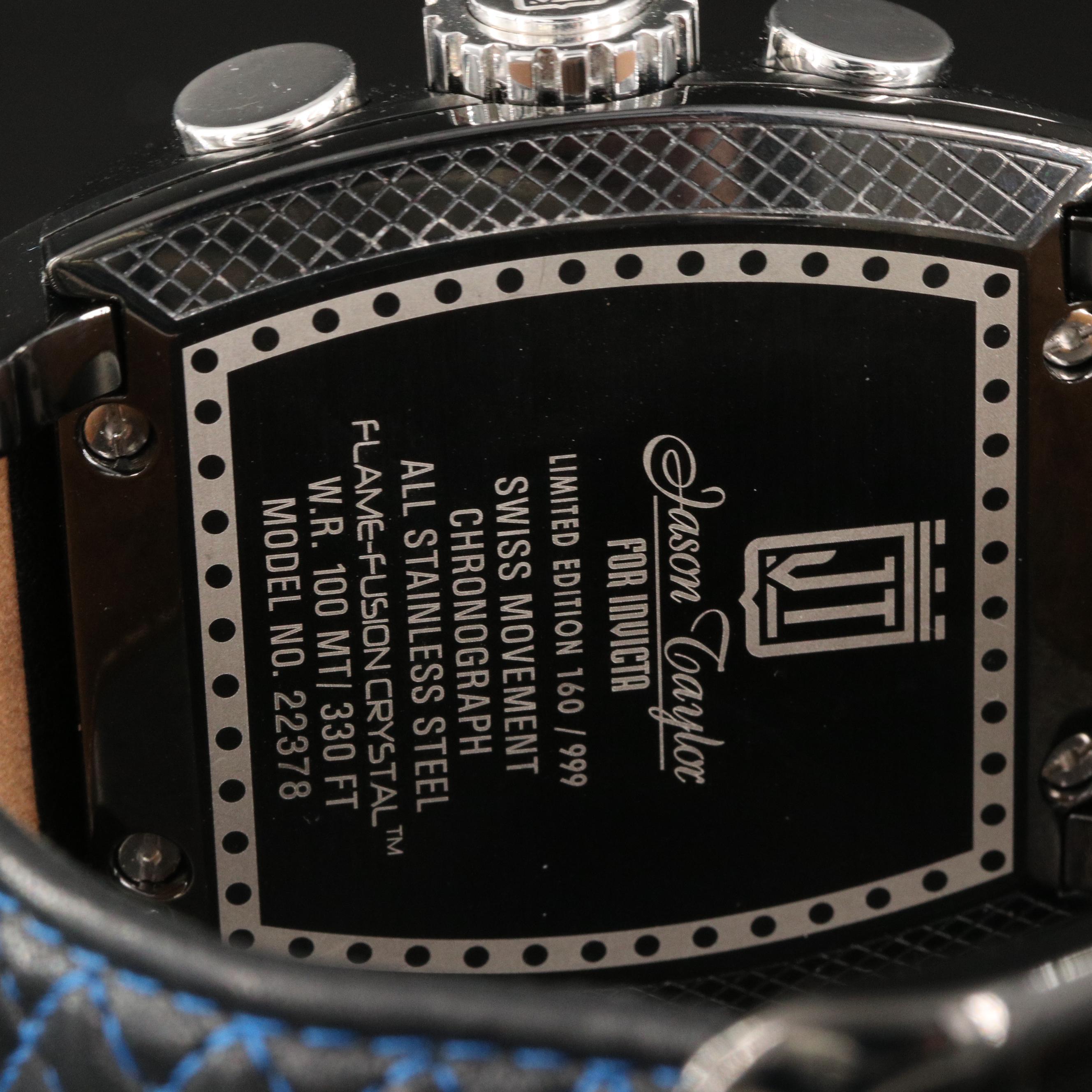 Invicta "Jason Taylor" Chronograph Watch