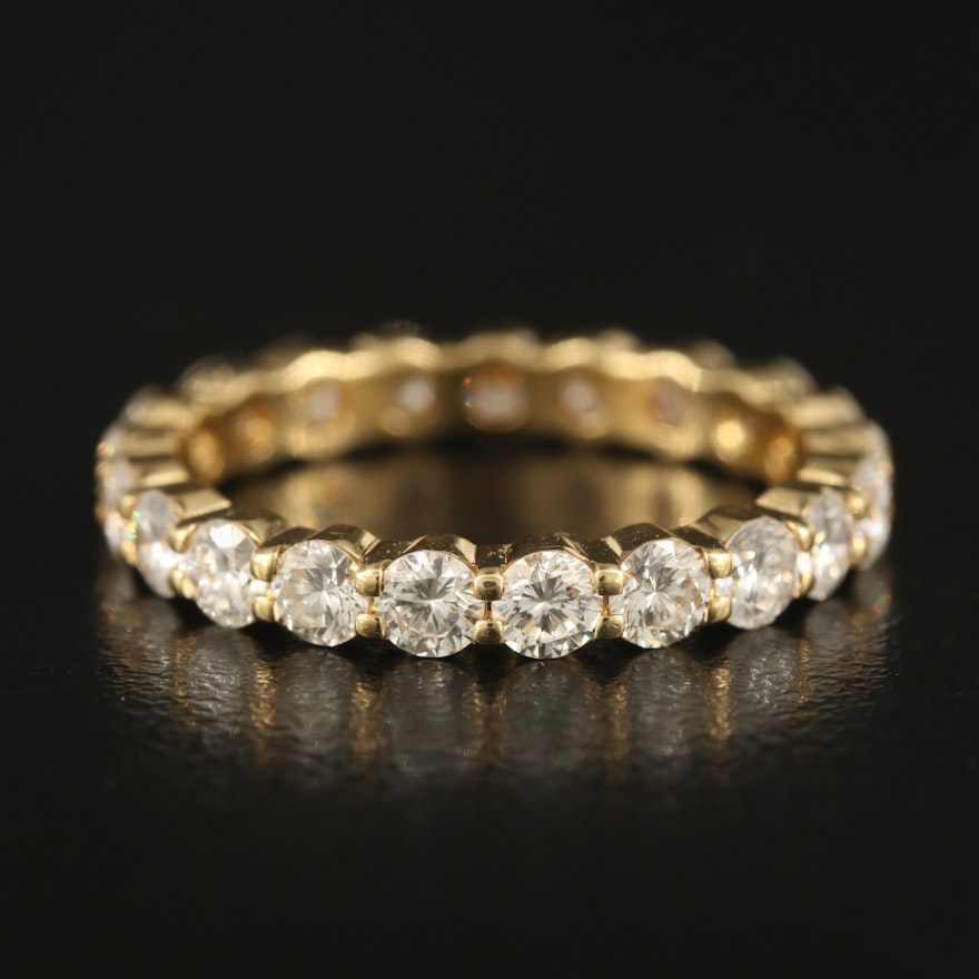 18K 1.96 CTW Diamond Eternity Band