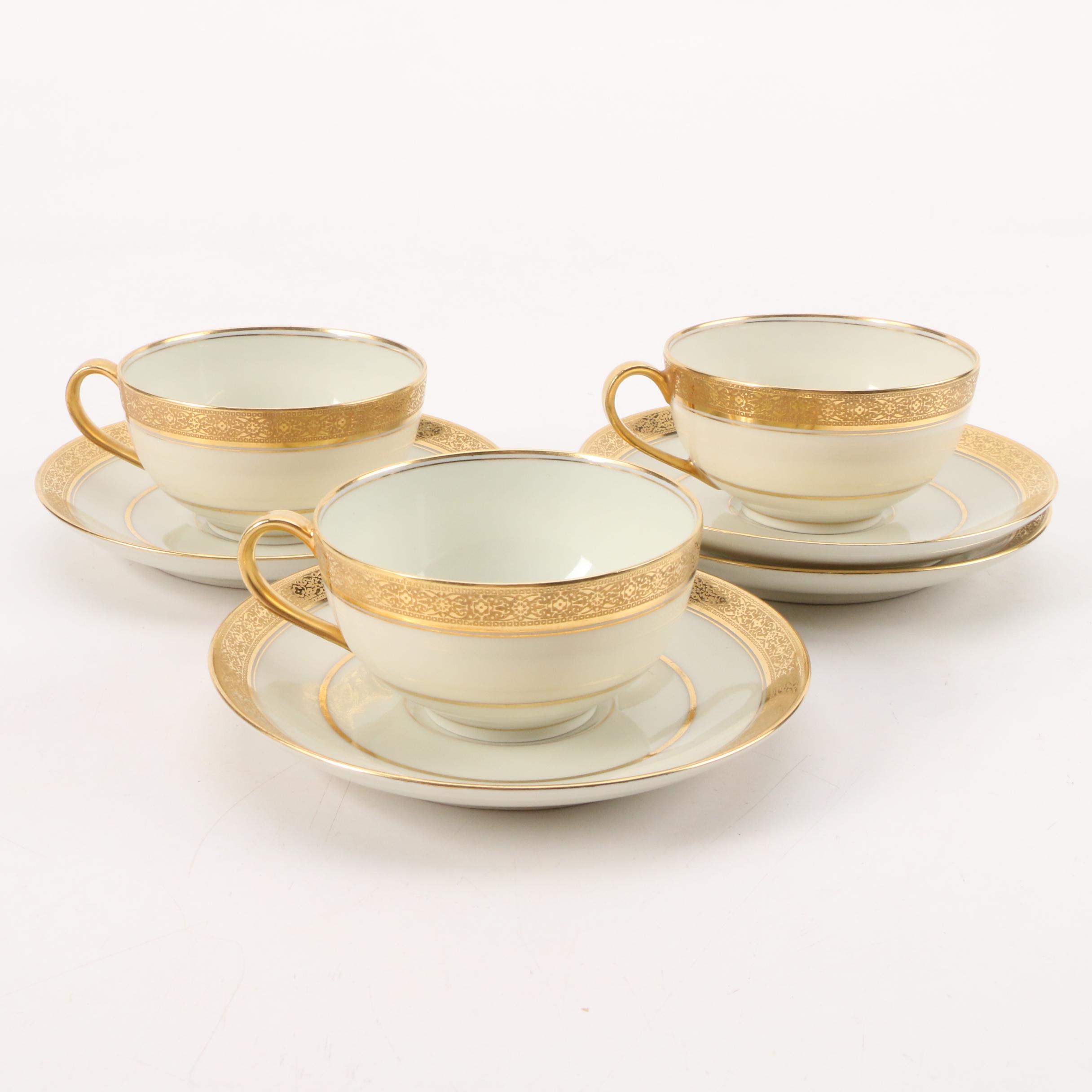 Haviland Limoges Bone China Dinnerware Set, Mid to Late 20th C.