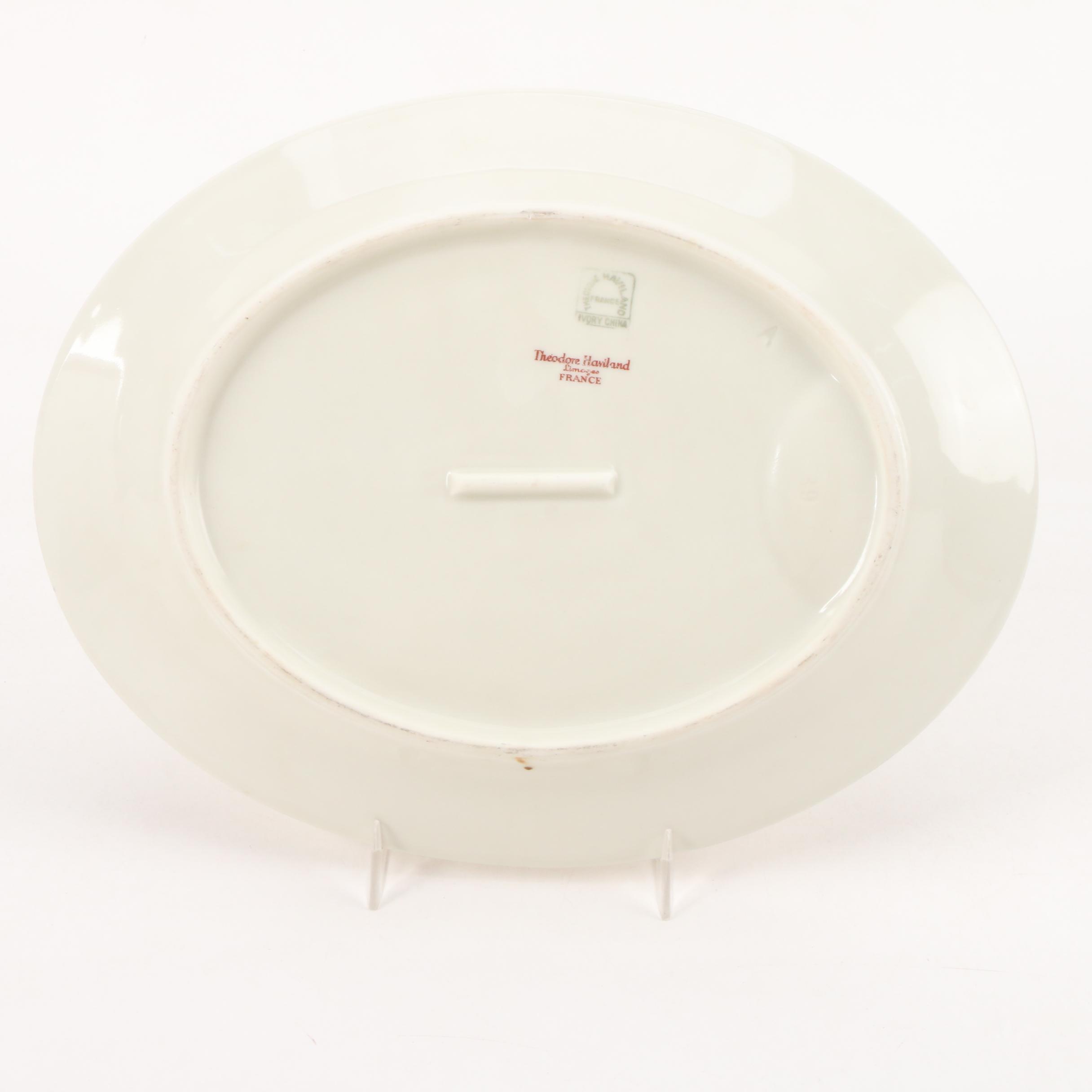 Haviland Limoges Bone China Dinnerware Set, Mid to Late 20th C.