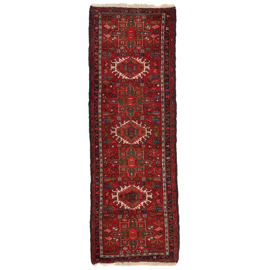 2'3 x 6'10 Hand-Knotted Persian Karaja Carpet Runner