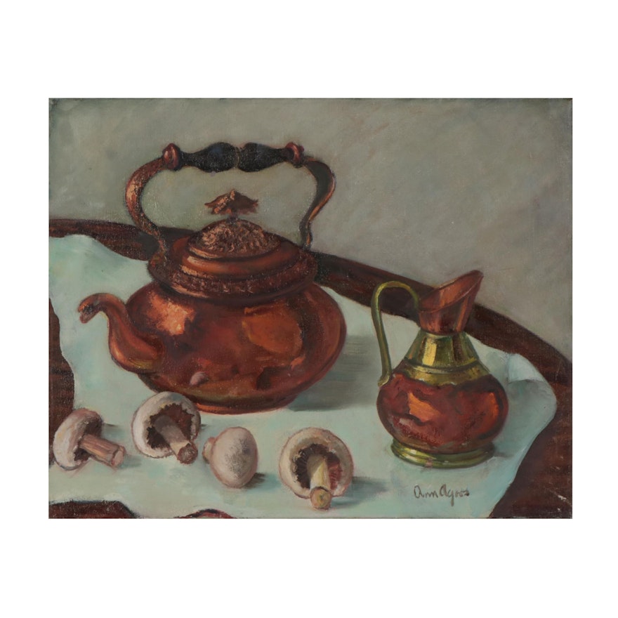 Ann Agoos Still Life Oil Painting