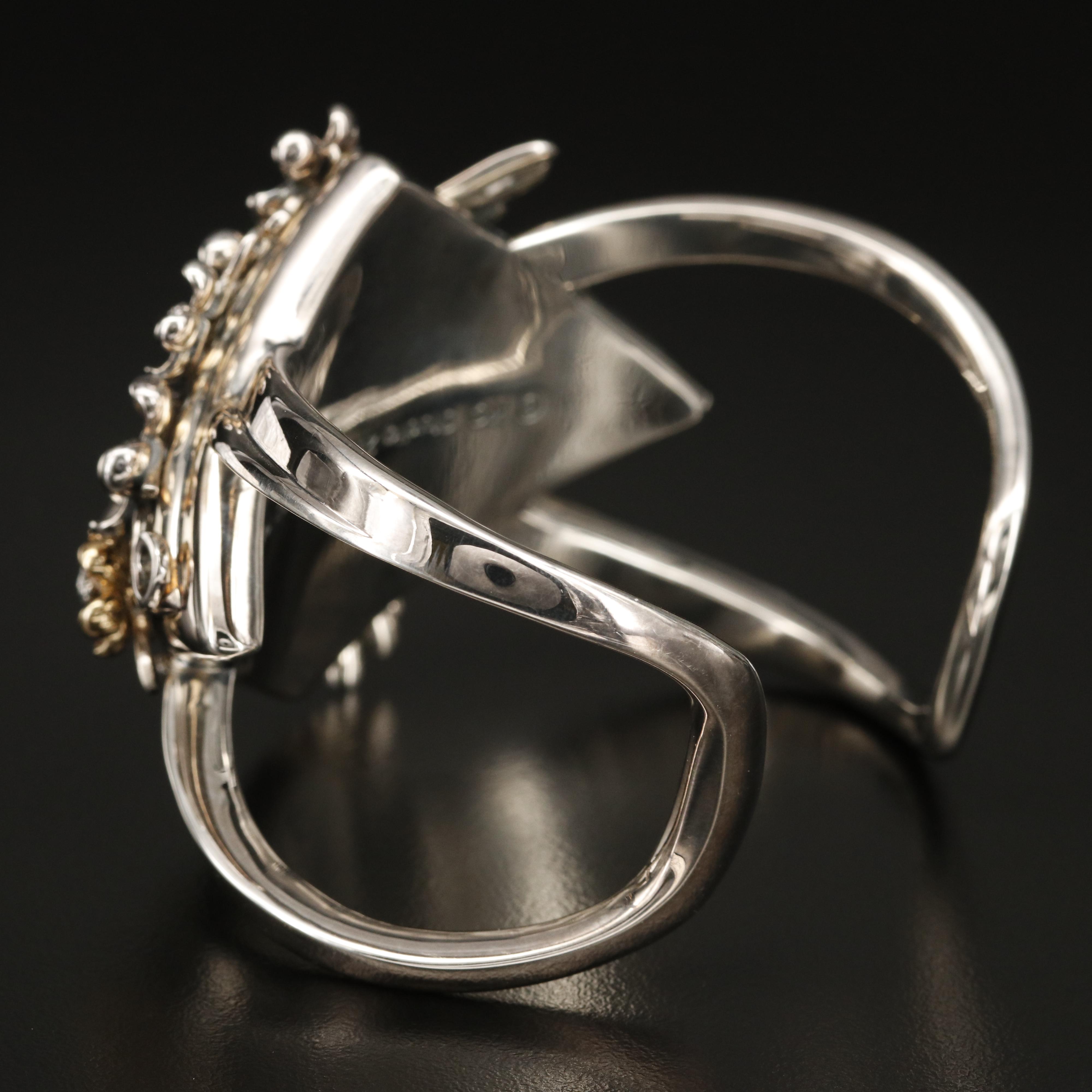 Barry Kieselstein-Cord Hummingbird Cuff with 14K Accent