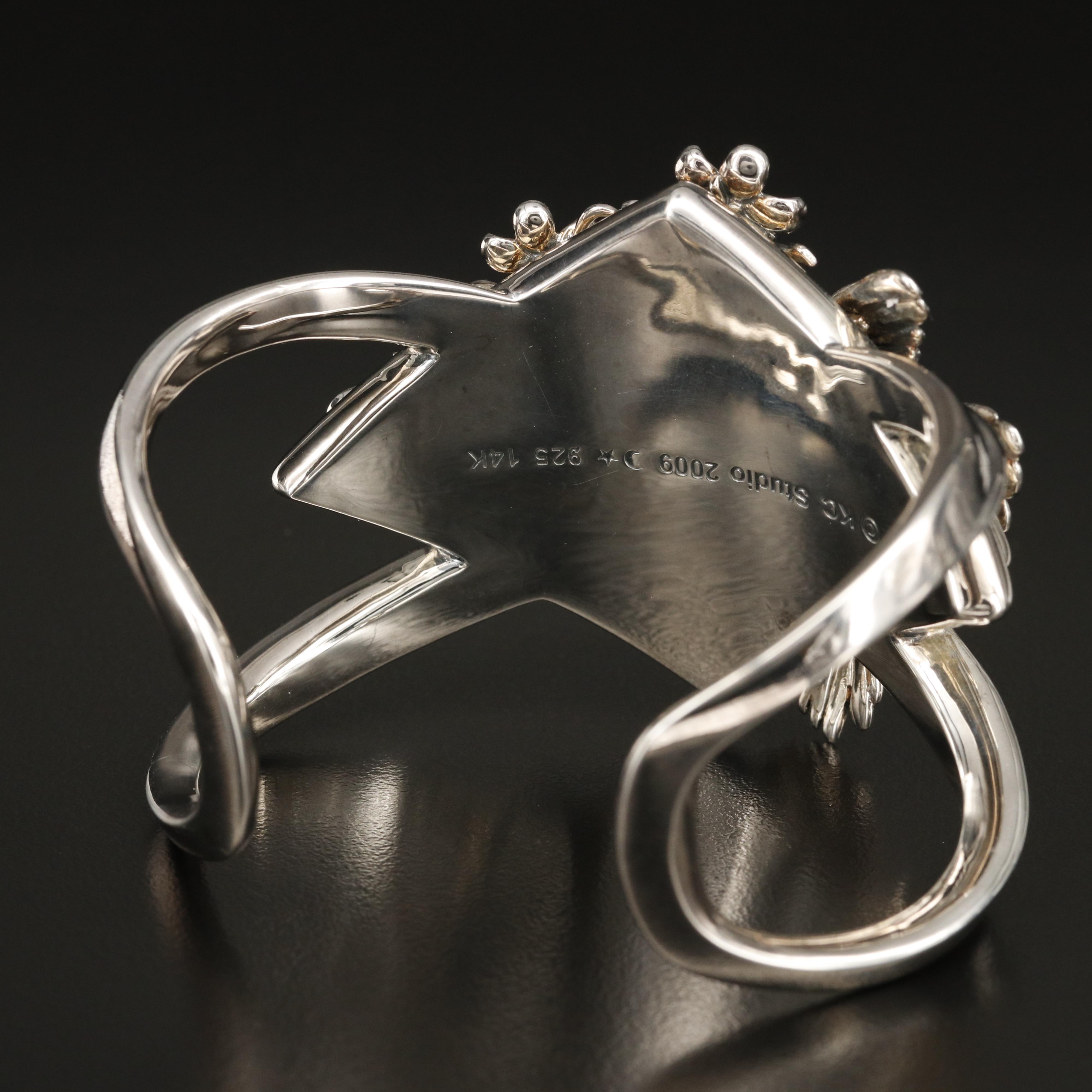 Barry Kieselstein-Cord Hummingbird Cuff with 14K Accent