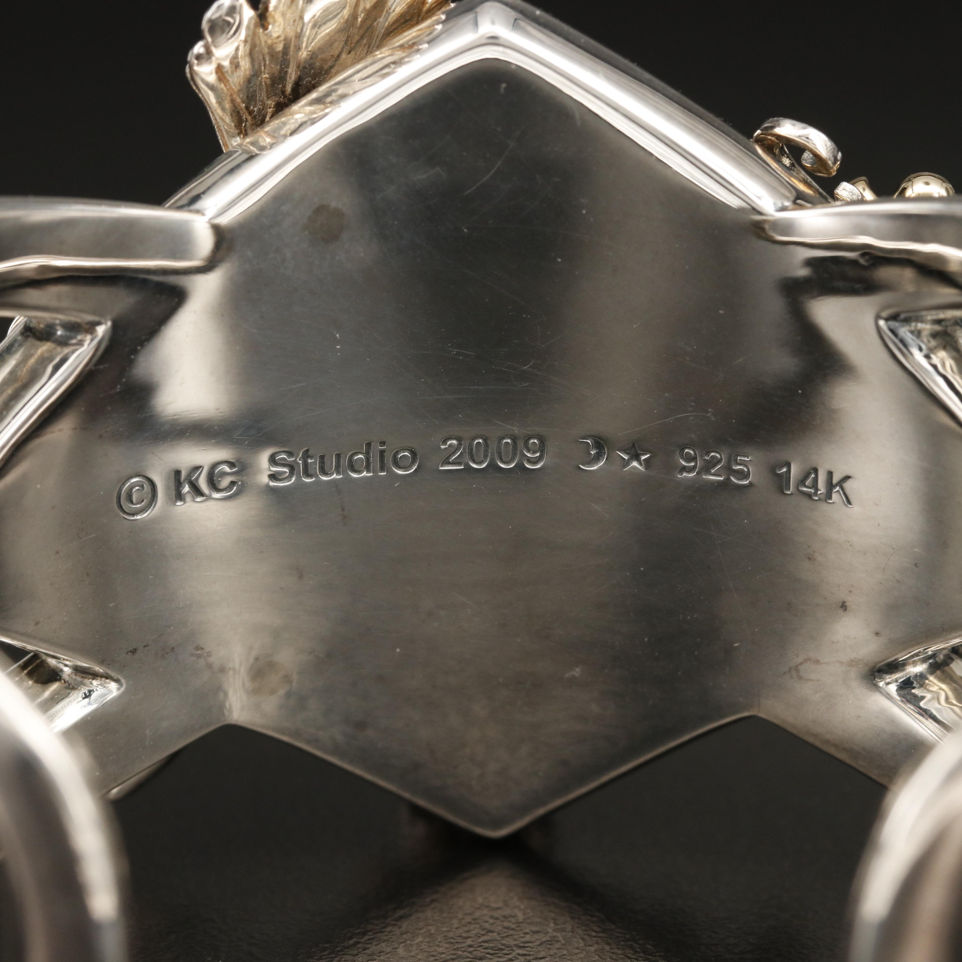 Barry Kieselstein-Cord Hummingbird Cuff with 14K Accent