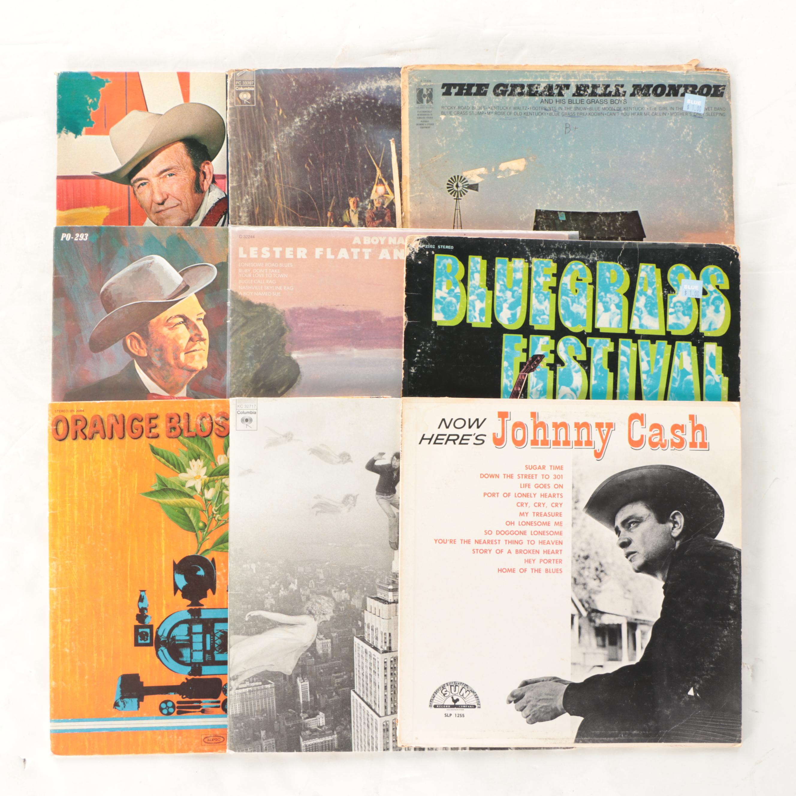 Beatles, Aretha Franklin, Johnny Cash, Other Rock, Jazz, Country, LP Records