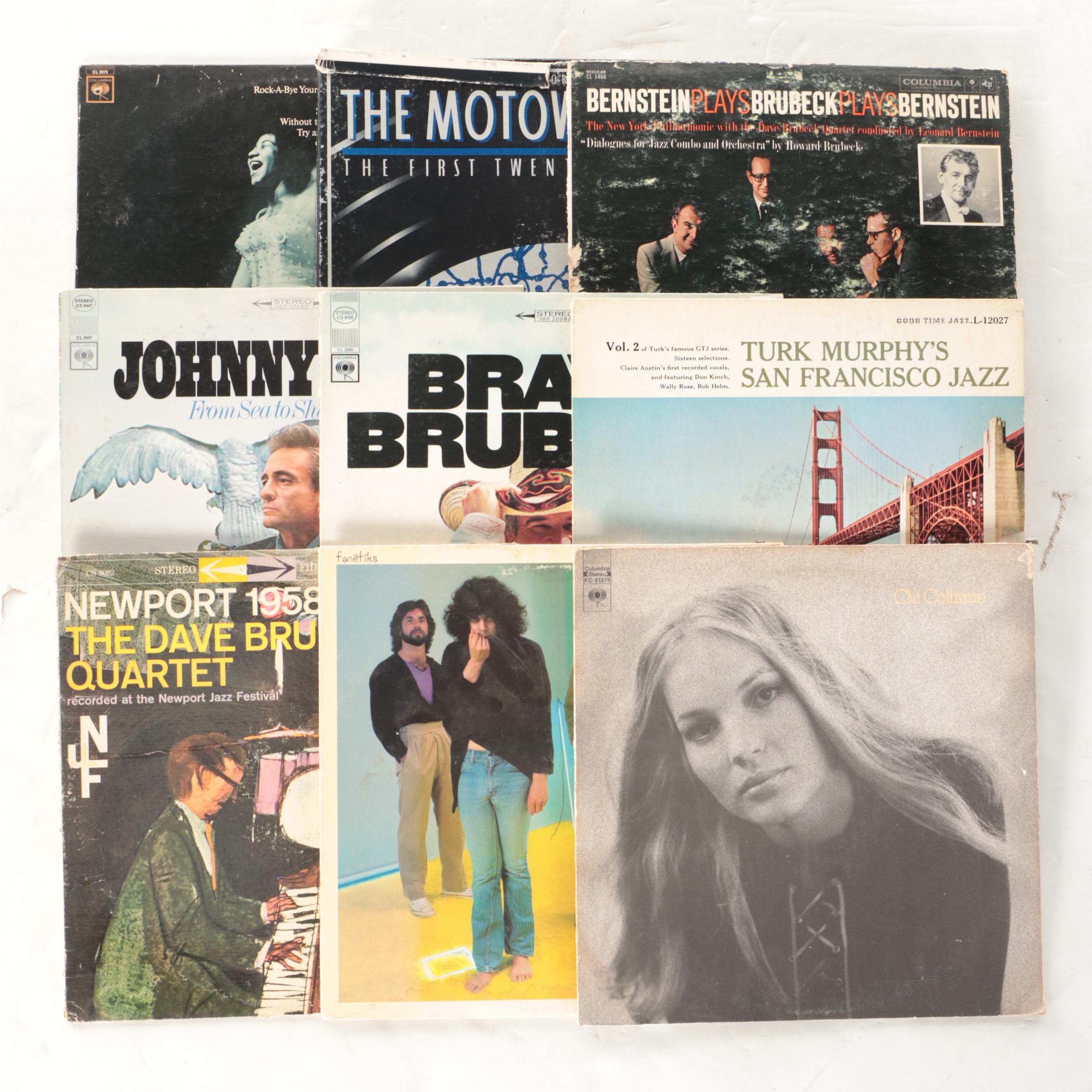 Beatles, Aretha Franklin, Johnny Cash, Other Rock, Jazz, Country, LP Records