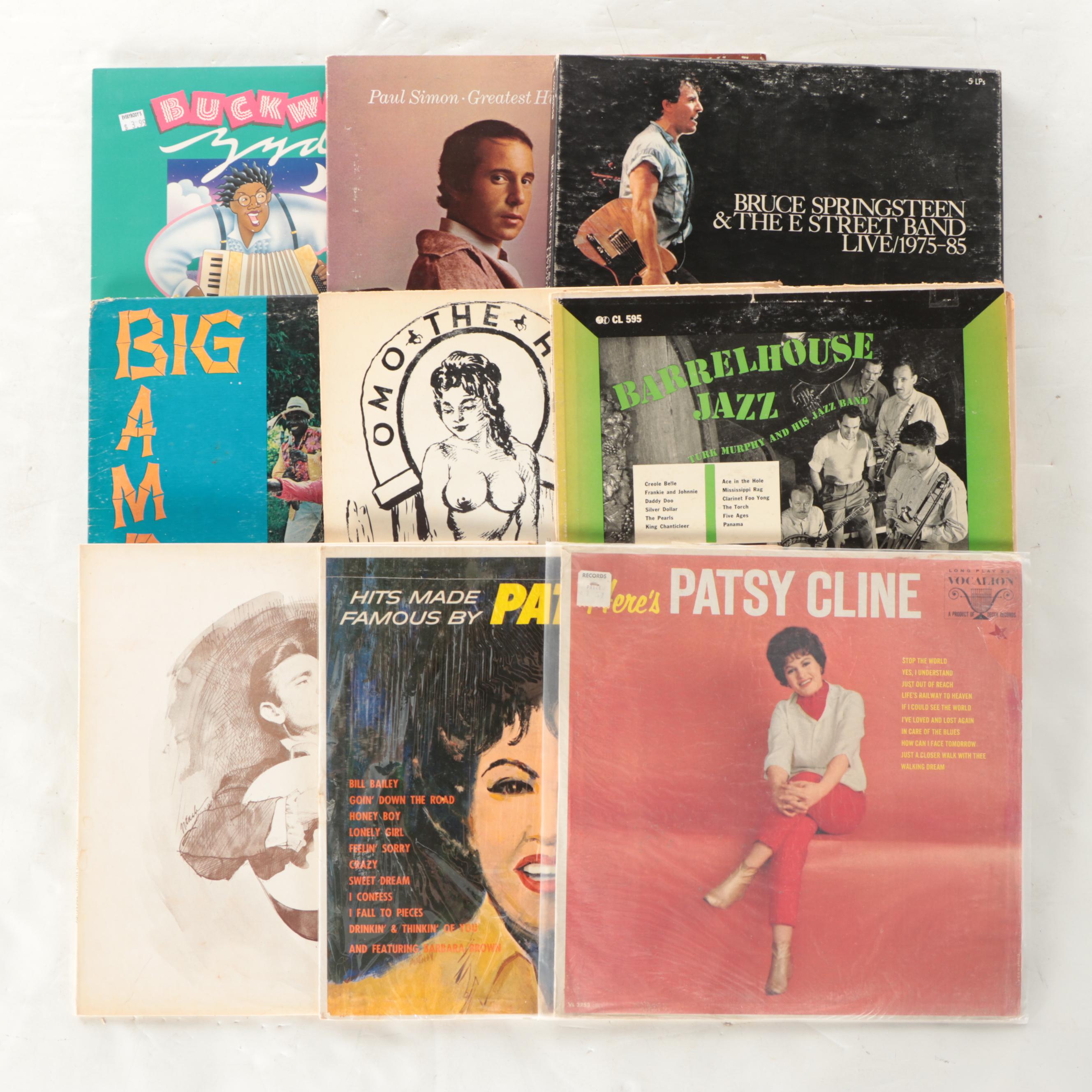 Beatles, Aretha Franklin, Johnny Cash, Other Rock, Jazz, Country, LP Records