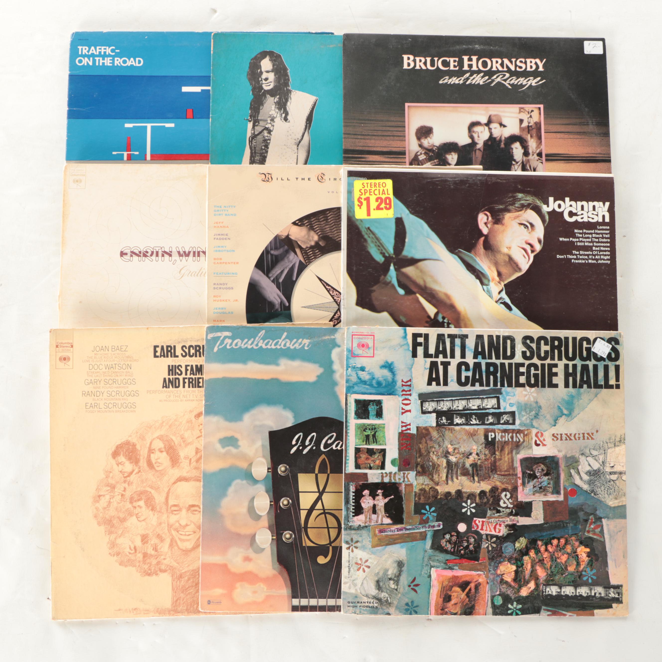 Beatles, Aretha Franklin, Johnny Cash, Other Rock, Jazz, Country, LP Records