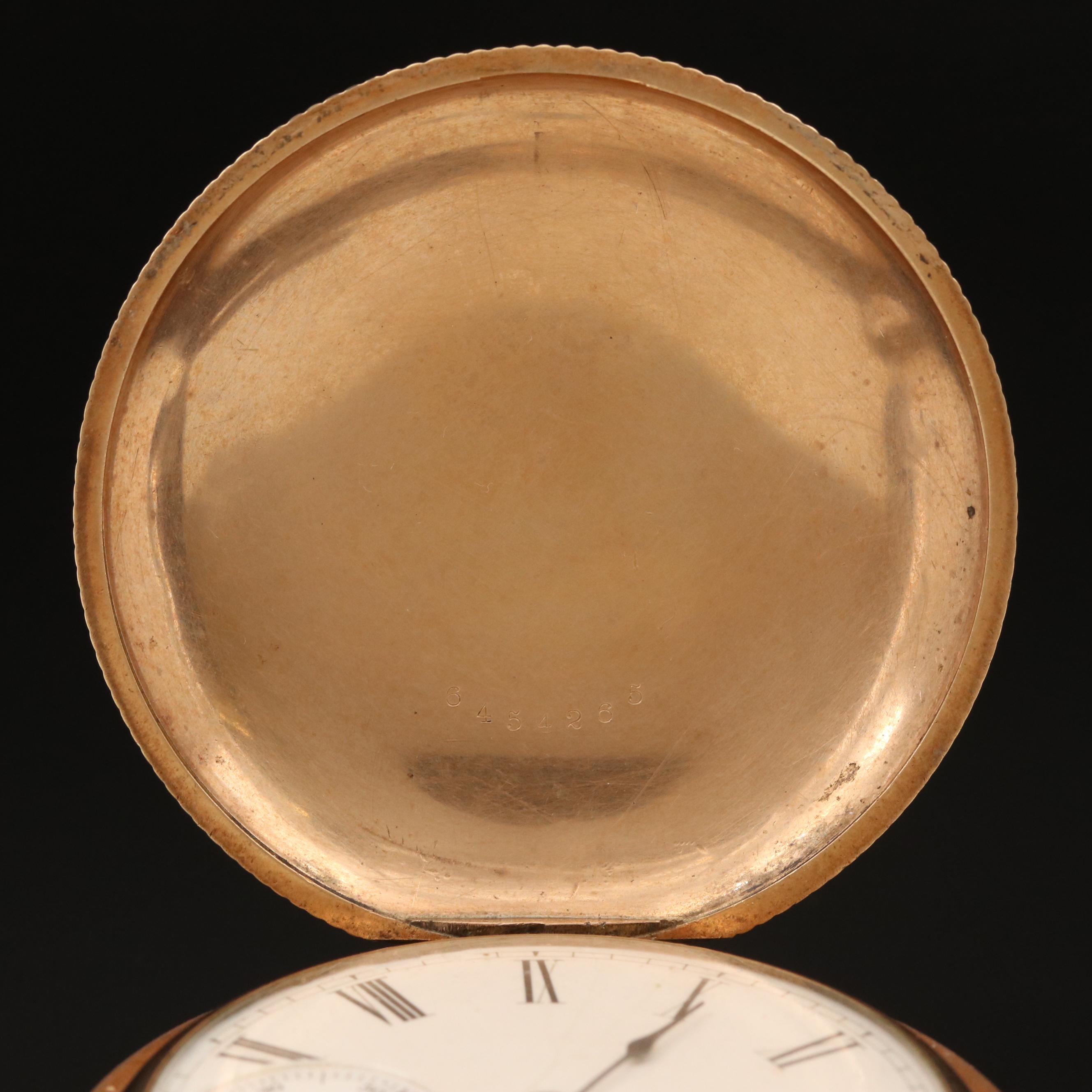 1883 A.W.C. Waltham Gold-Filled Pocket Watch