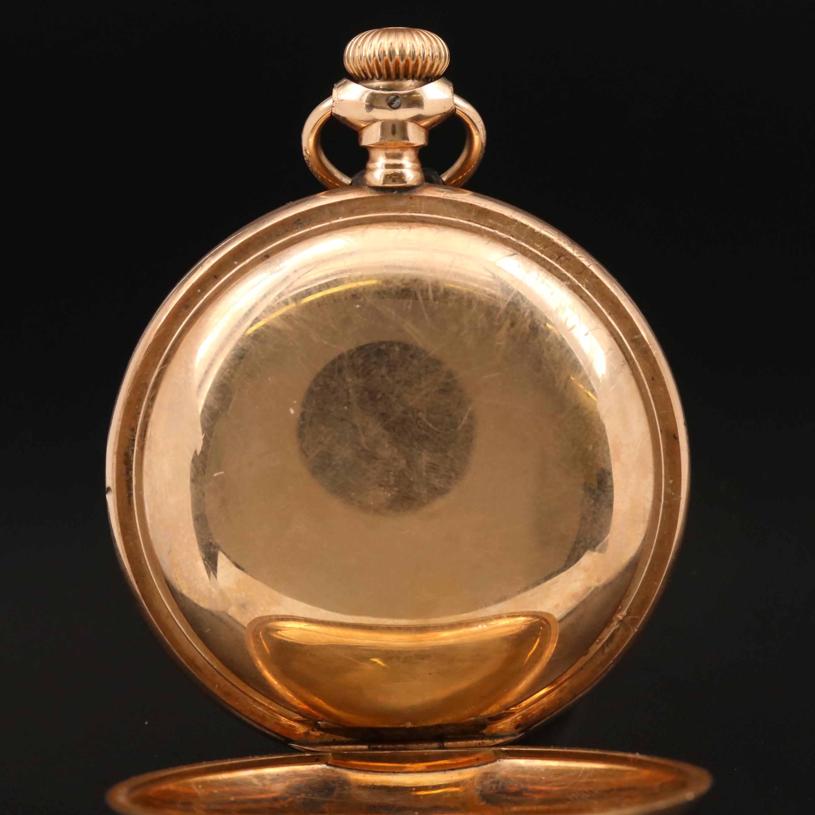 1883 A.W.C. Waltham Gold-Filled Pocket Watch