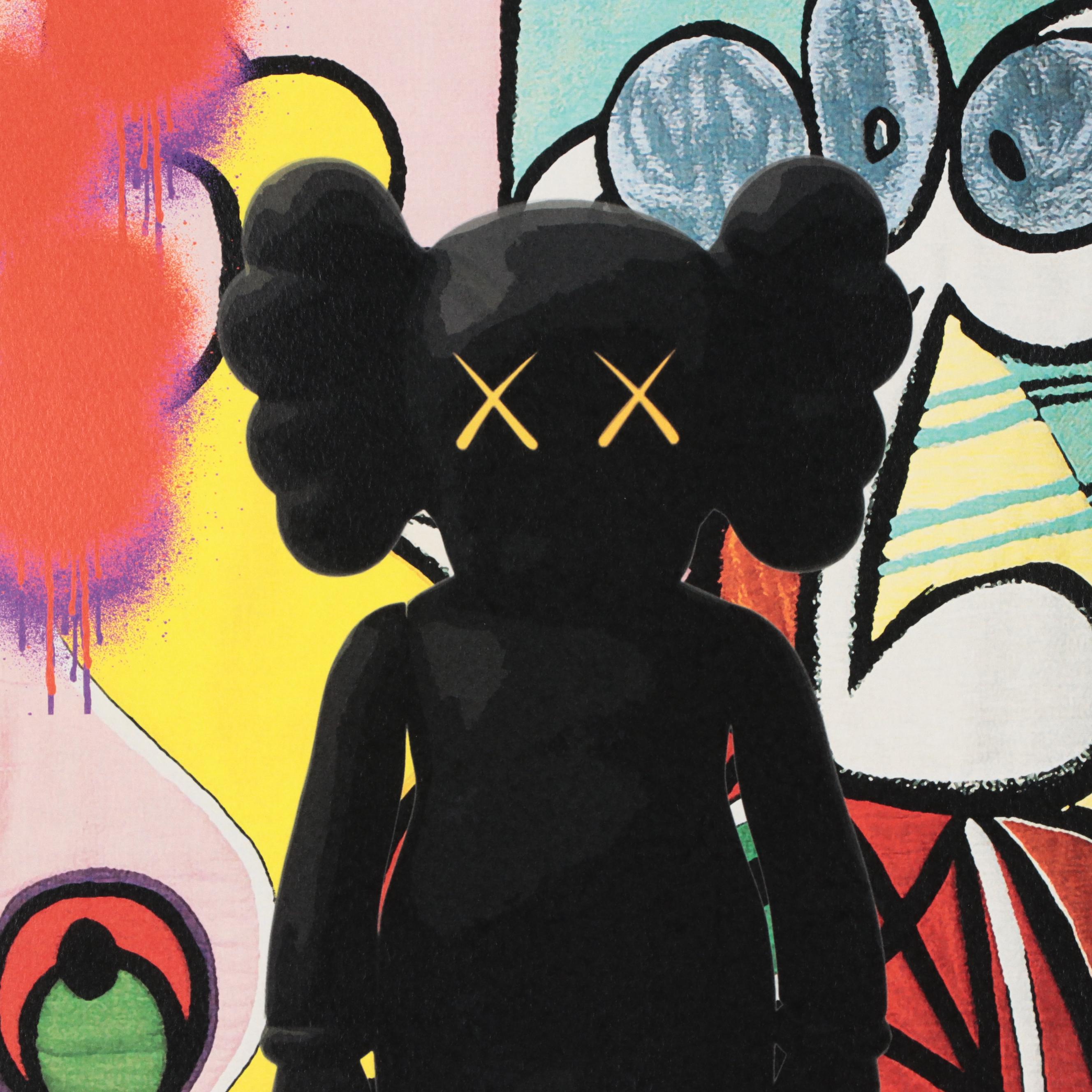 Death NYC Offset Lithograph of KAWS, 2020