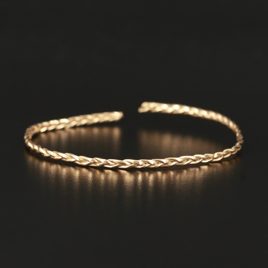 Scrap 14K Bracelet