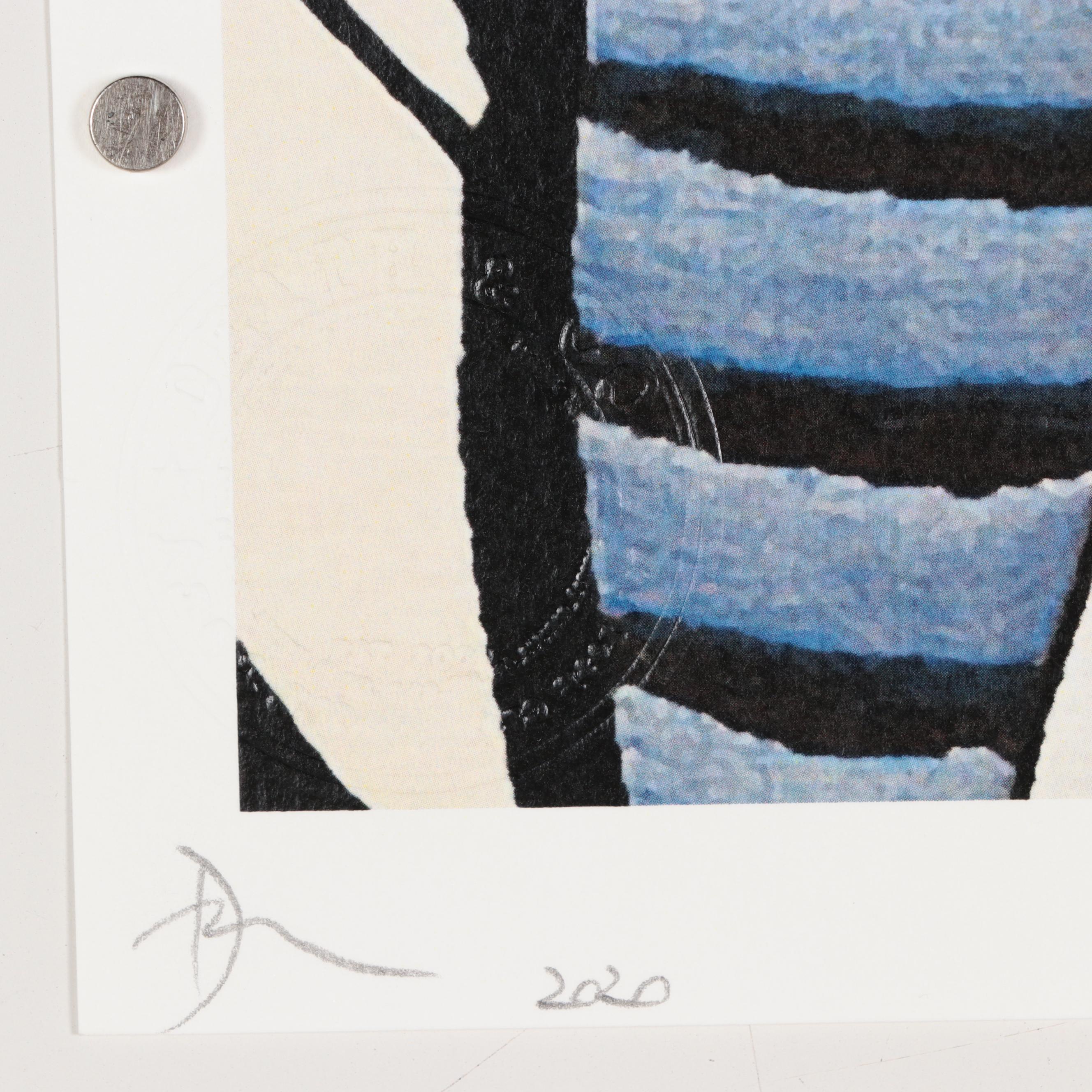 Death NYC Offset Lithograph of KAWS, 2020