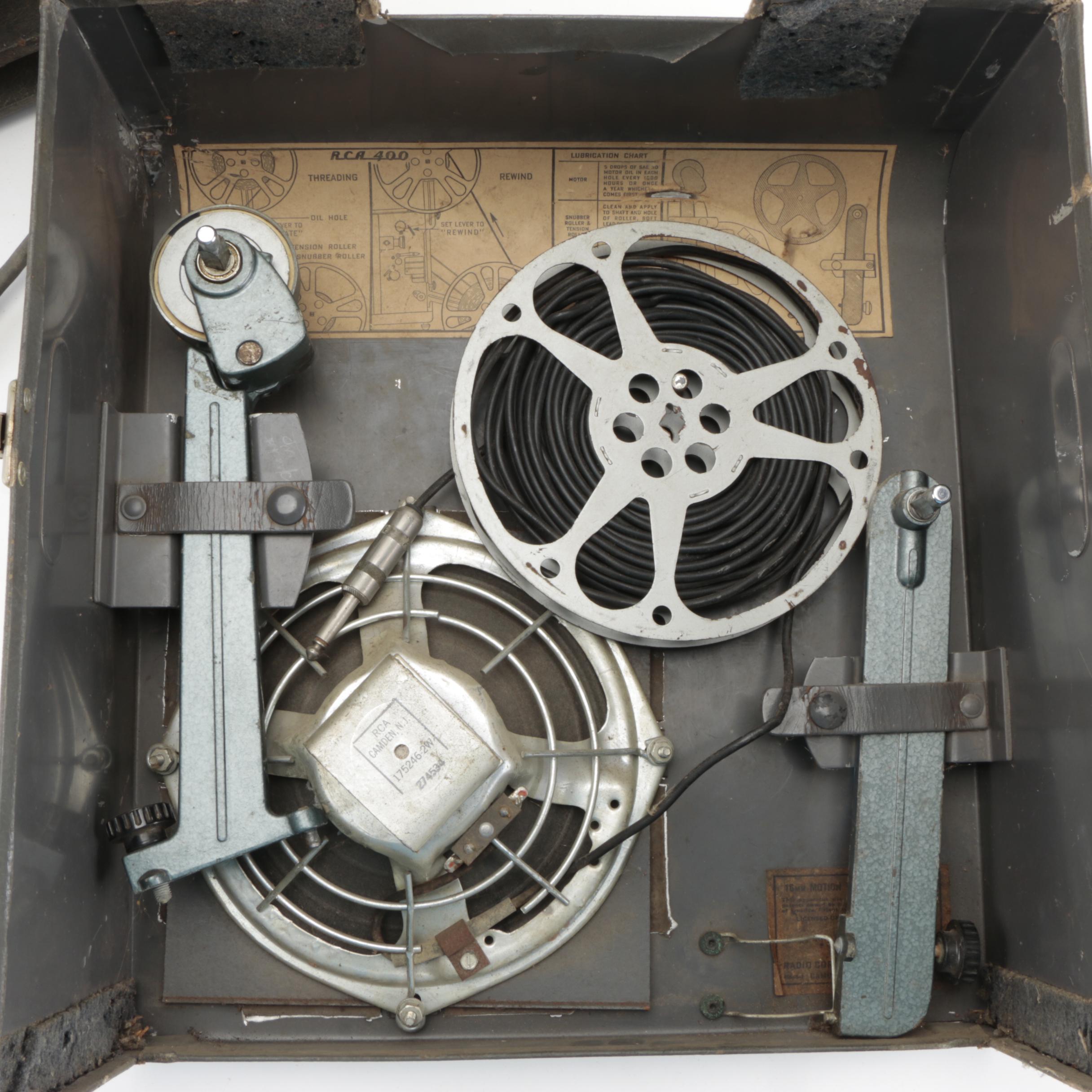 RCA Model 400 16mm Film Projector, 1948