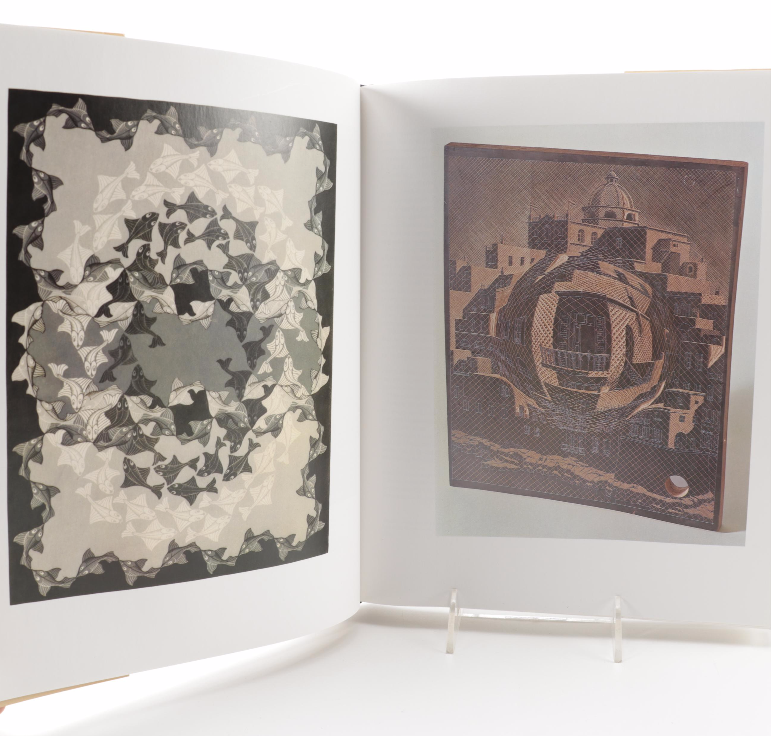 First English Language Edition "M. C. Escher" with Other Escher Art Book