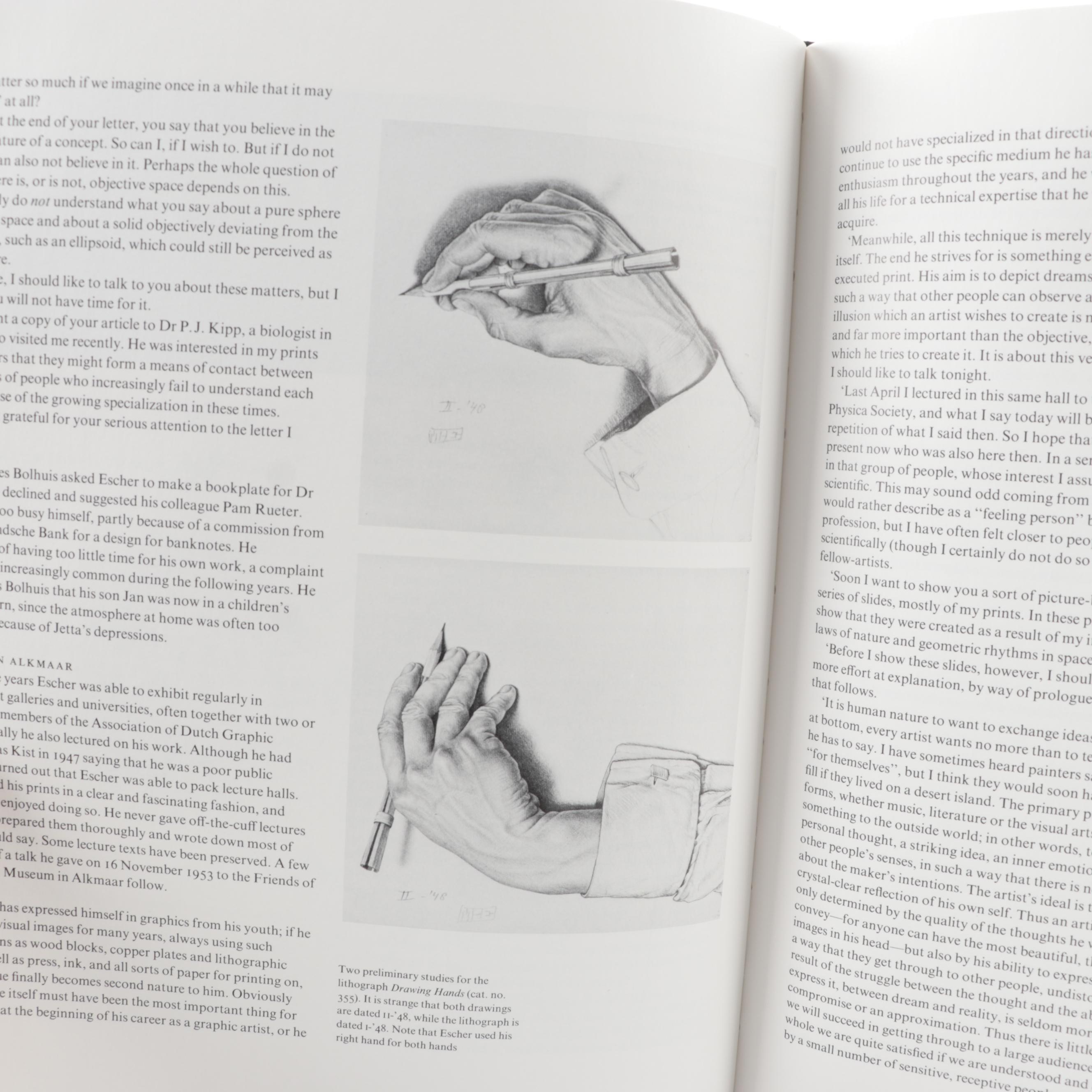 First English Language Edition "M. C. Escher" with Other Escher Art Book