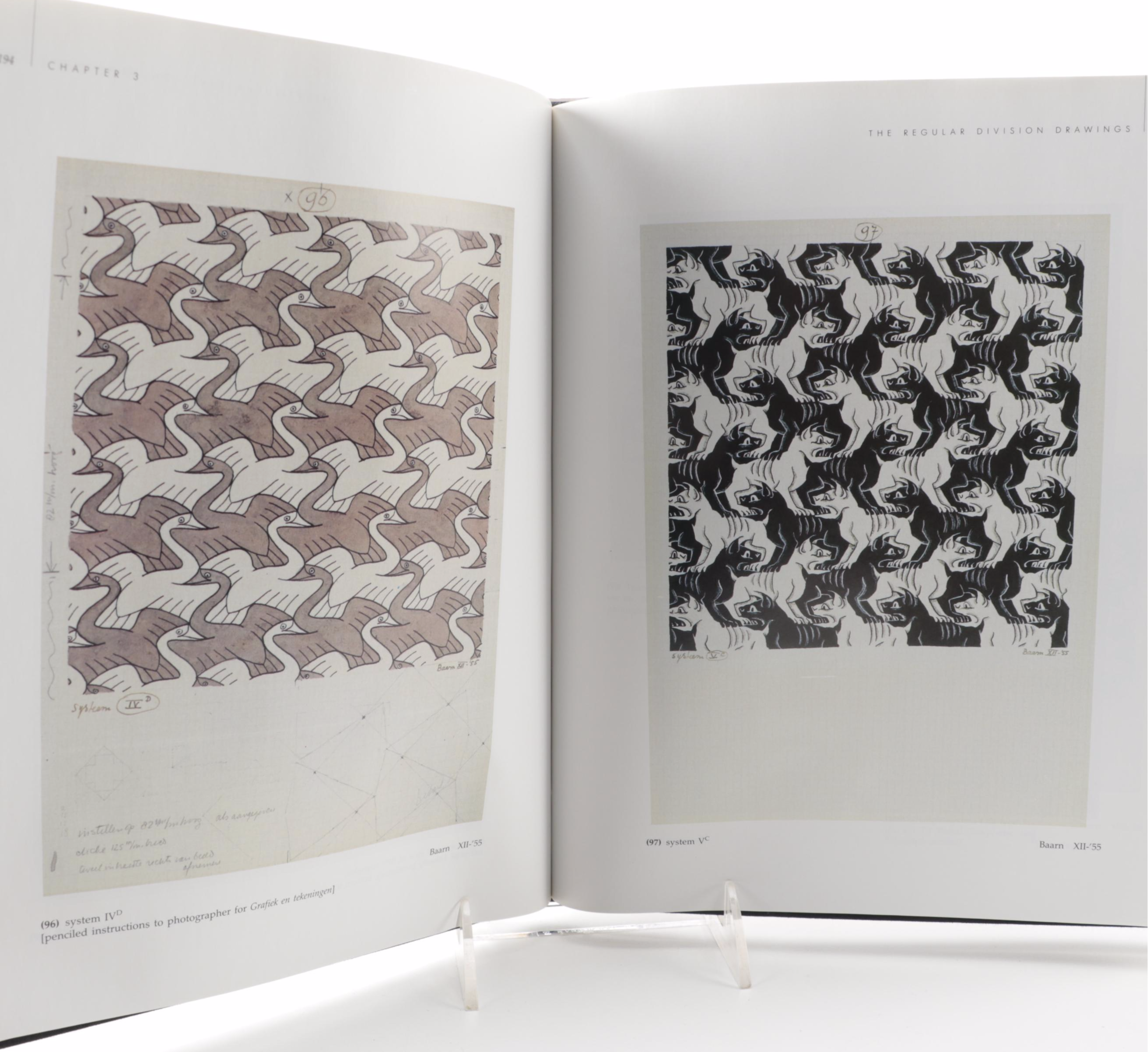 First English Language Edition "M. C. Escher" with Other Escher Art Book