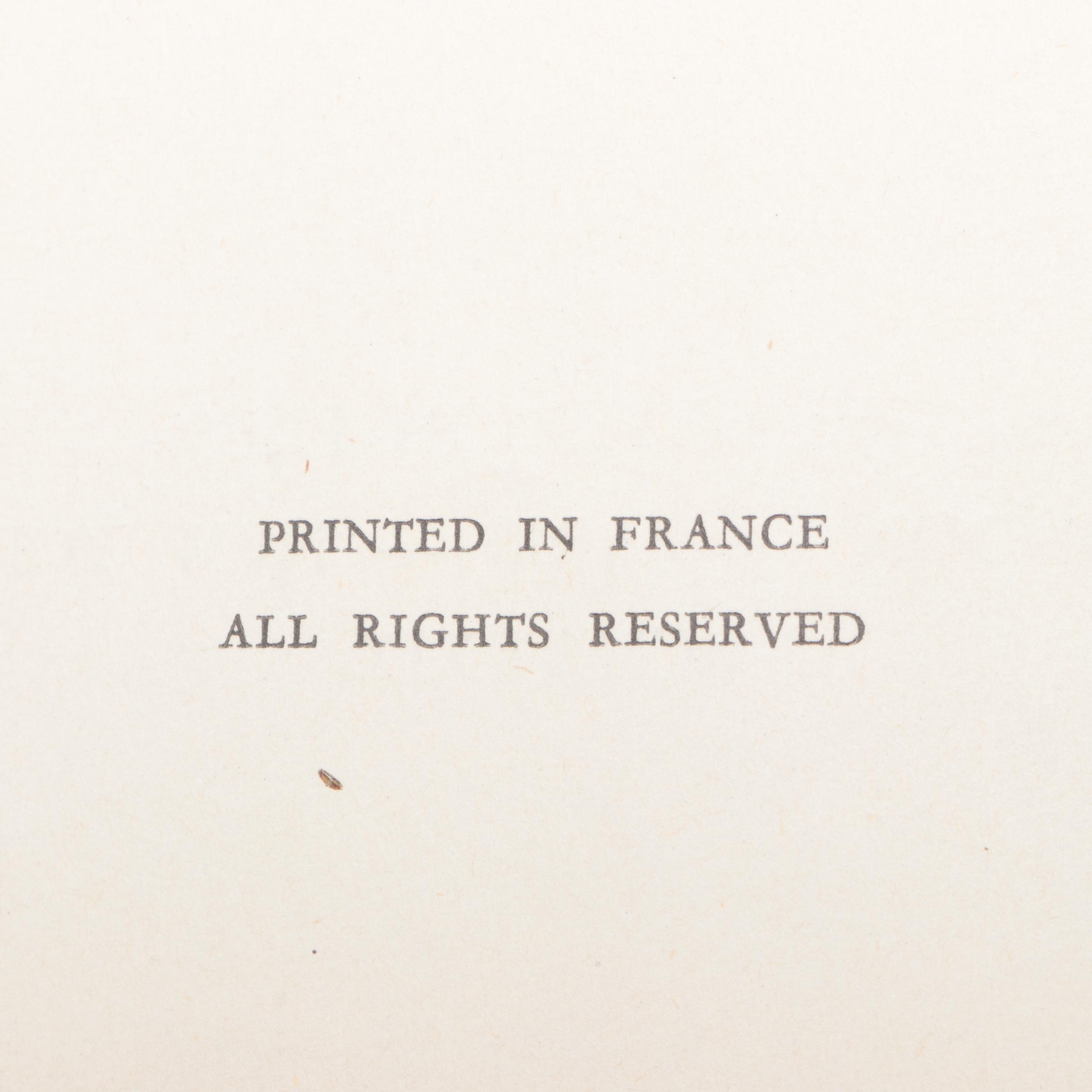 First Edition "French Original Engravings from Manet to the Present Time," 1939
