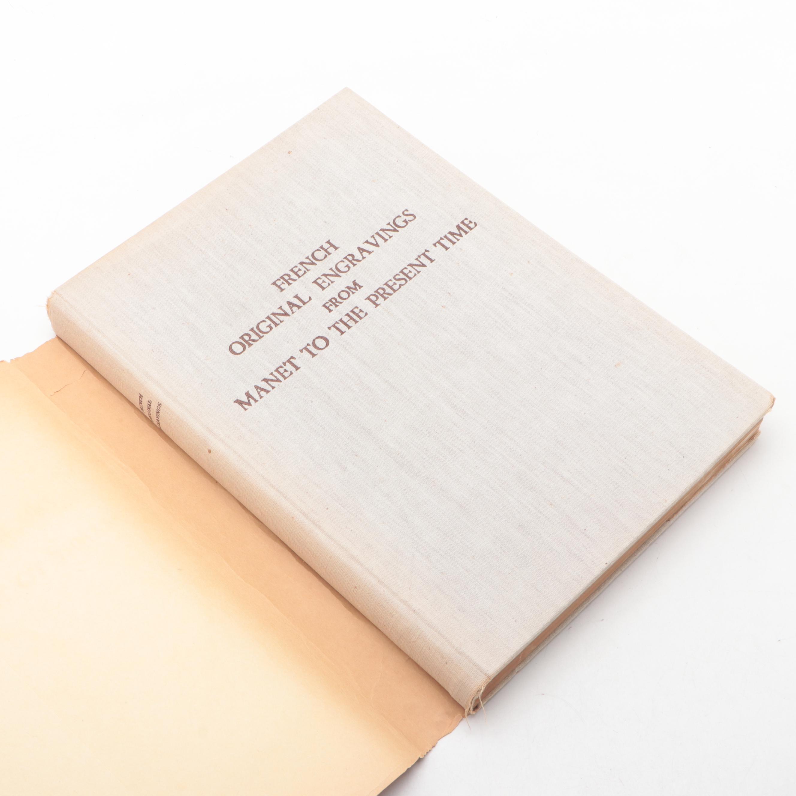 First Edition "French Original Engravings from Manet to the Present Time," 1939