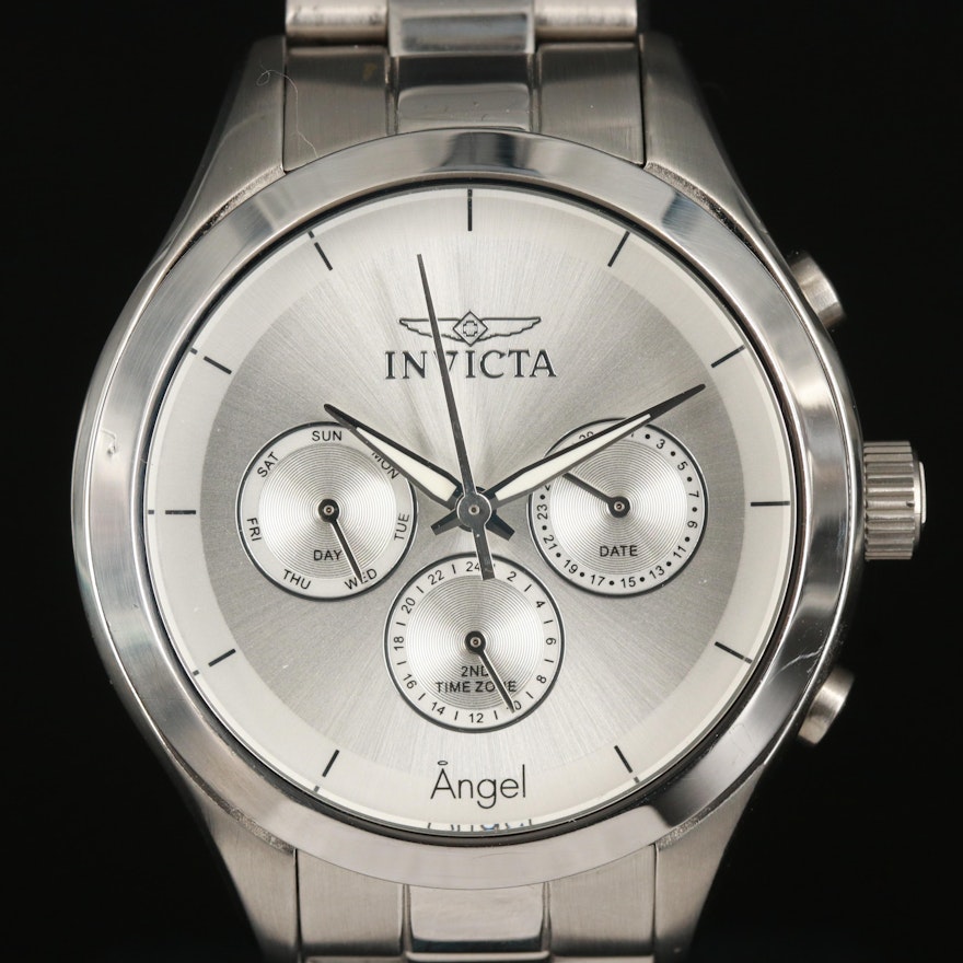 Invicta Angel Stainless Steel Wristwatch