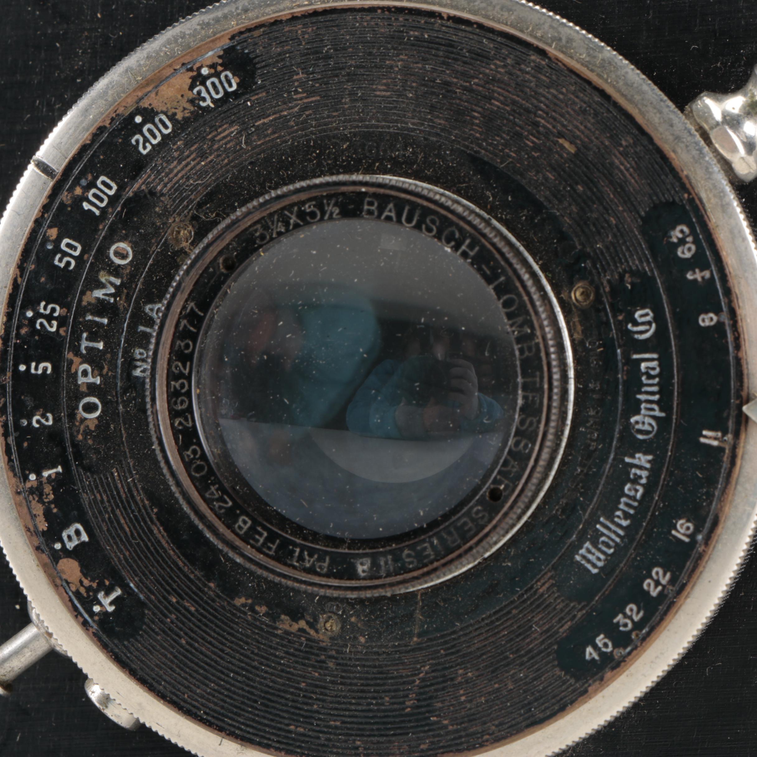 Optimo No. 1a Lense from Wollensak Optical Co., Mid-20th Century