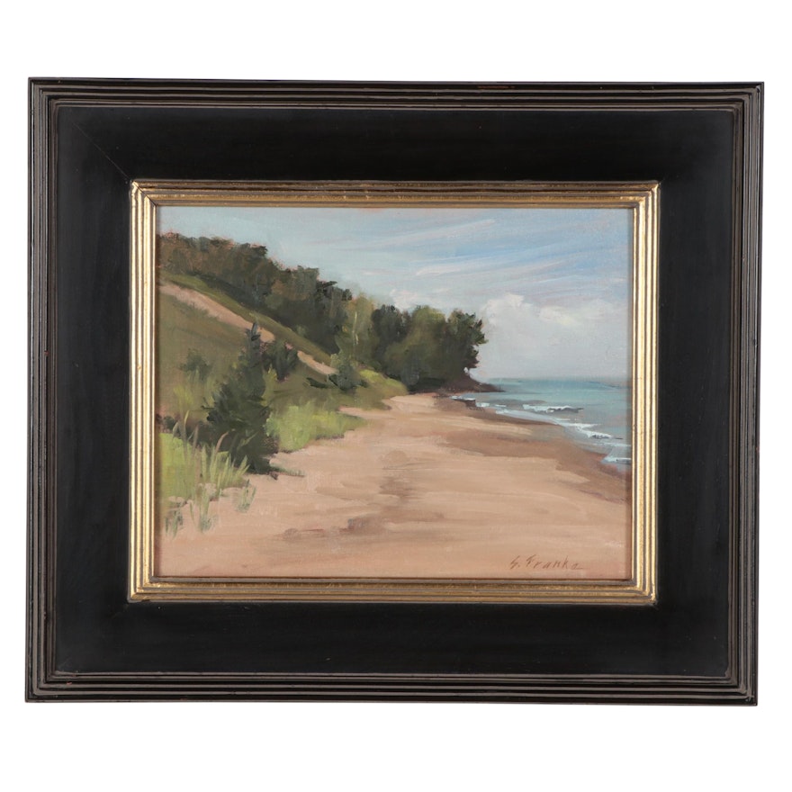 Gail Franke Coastal Landscape Oil Painting