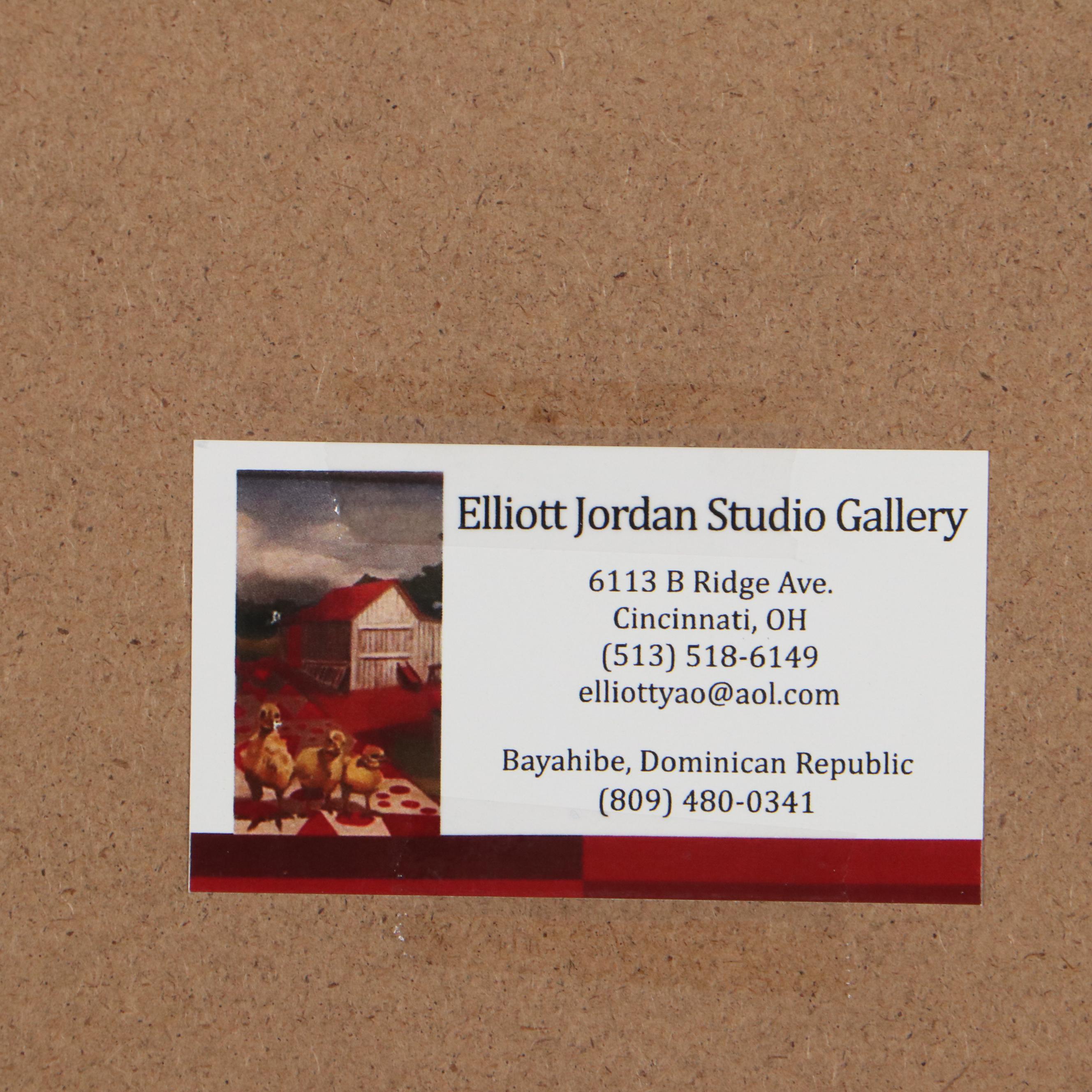 Elliot Jordan Charcoal Drawing After Scott Martin Photograph of Maya Angelou