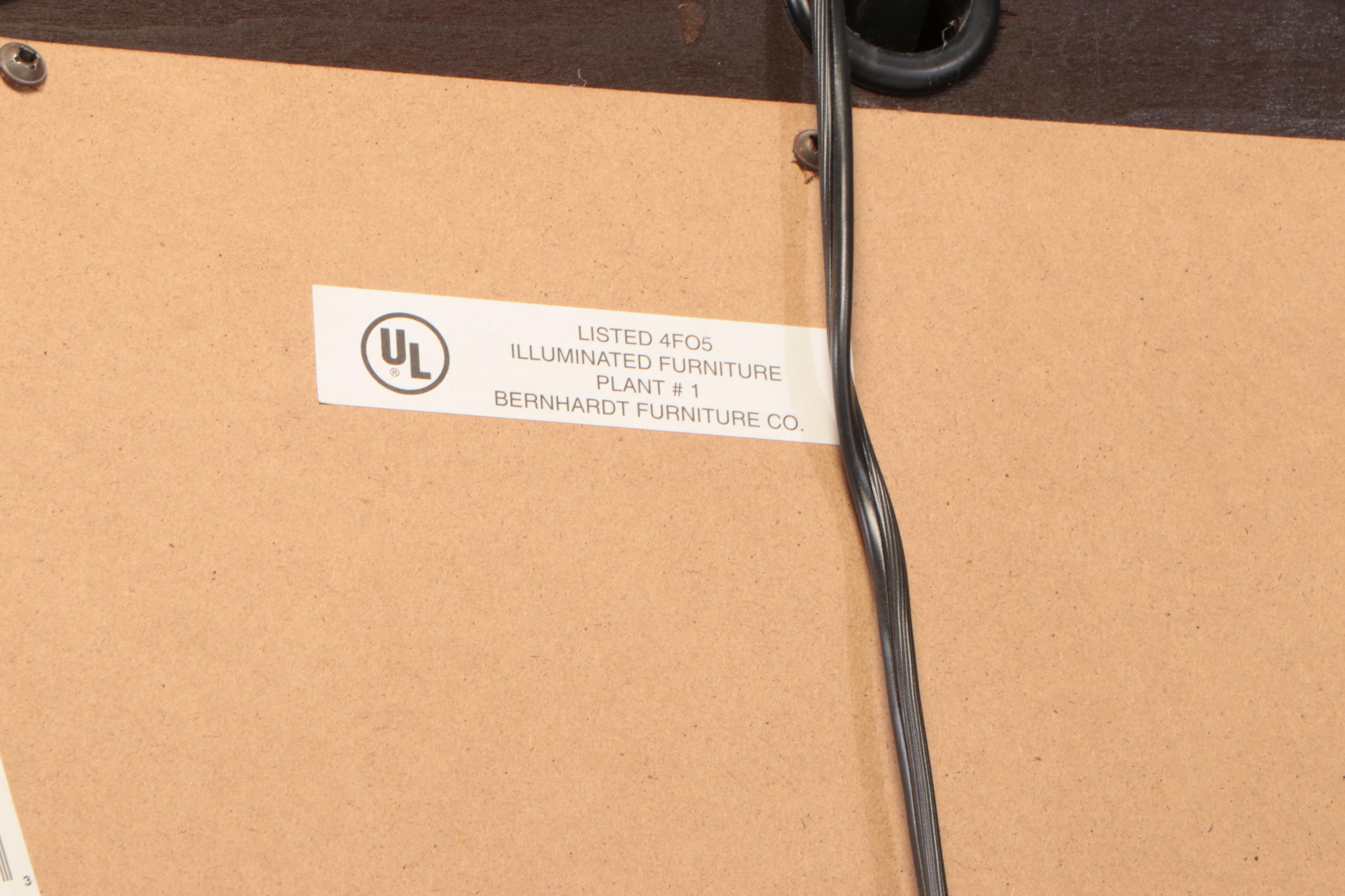 Bernhardt Arched Mahogany China Cabinet