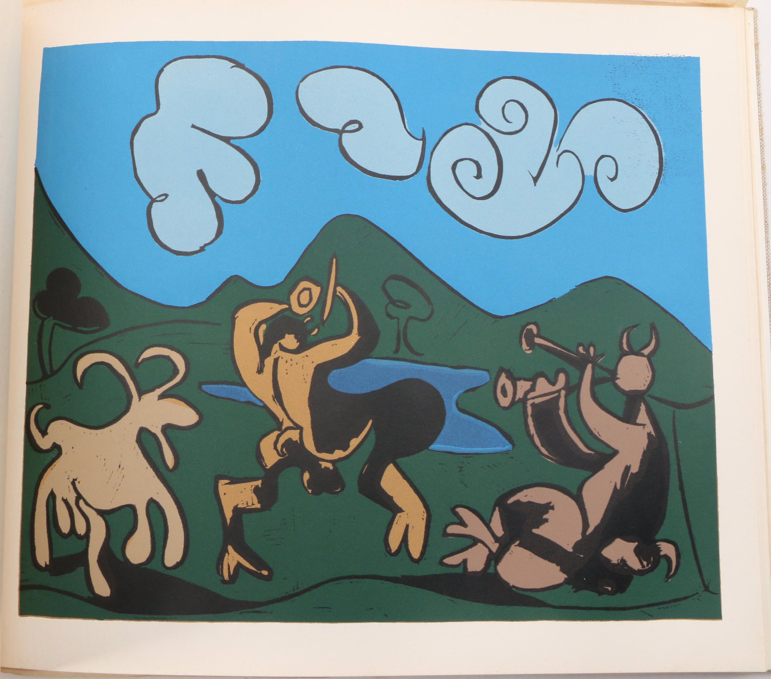 "Picasso Linoleum Cuts" by Wilhelm Boeck, Mid-20th Century