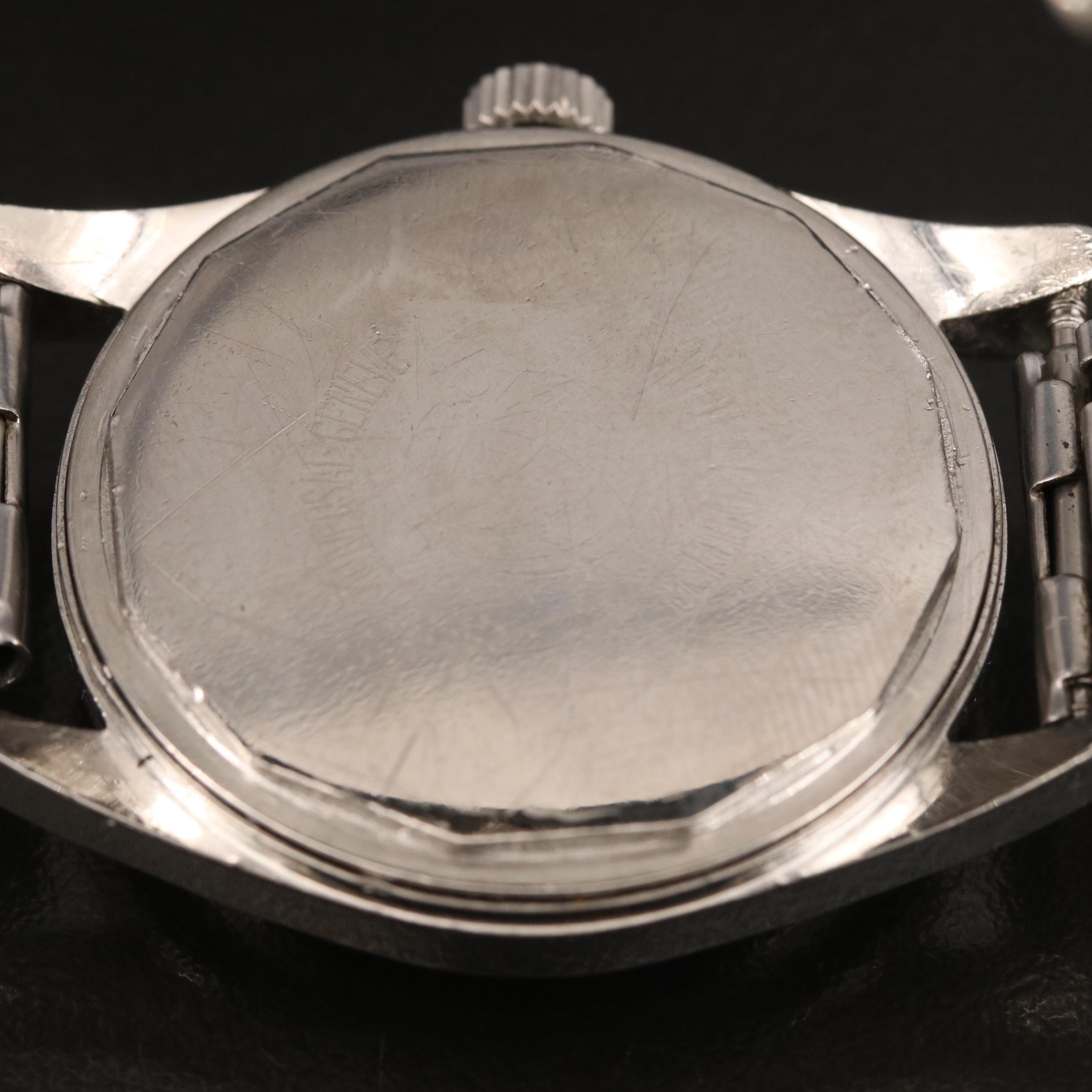 Universal Geneve Polerouter Stainless Steel Watch