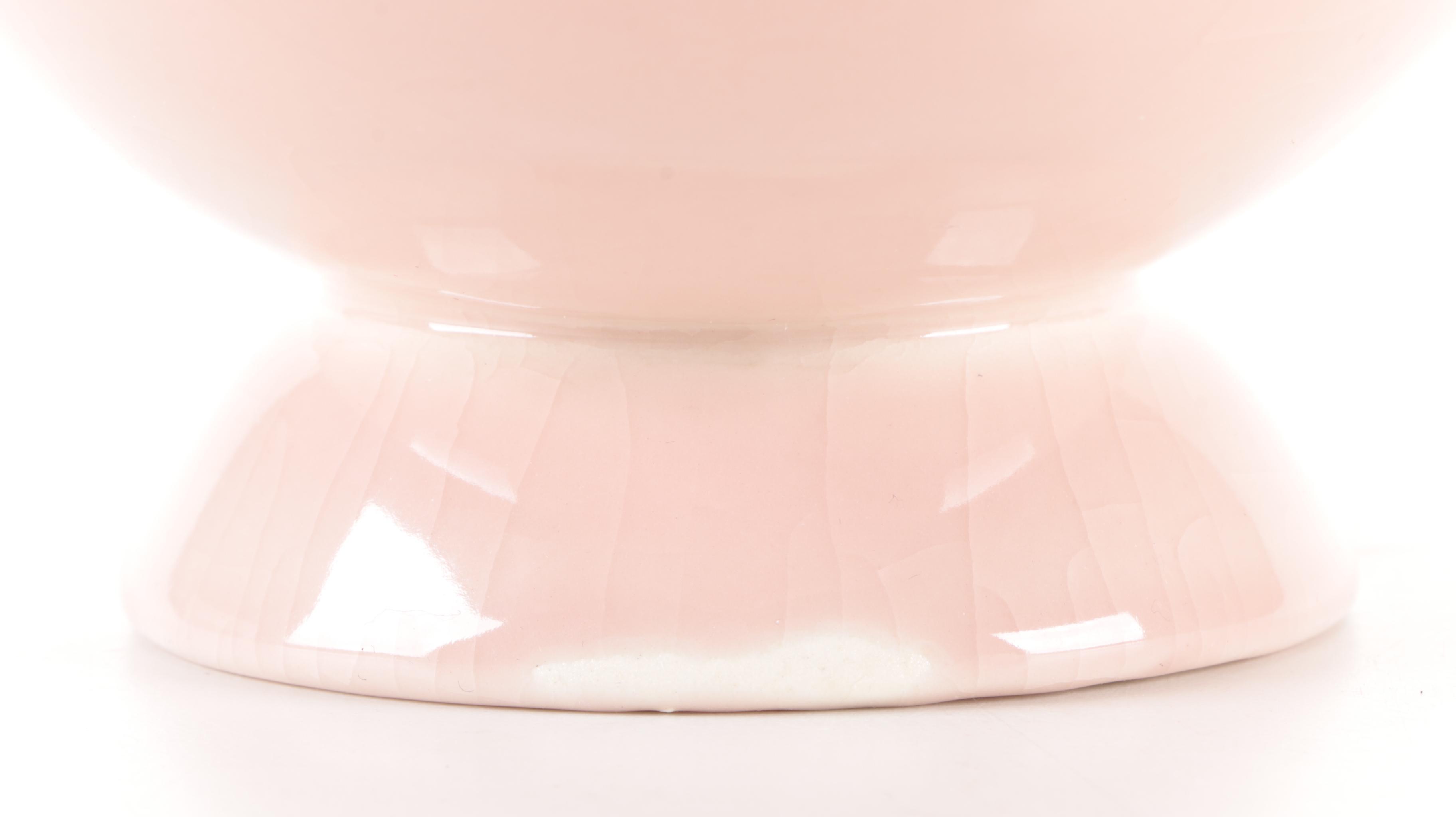 Rookwood Pottery Pink Glazed Console Bowl, 1949