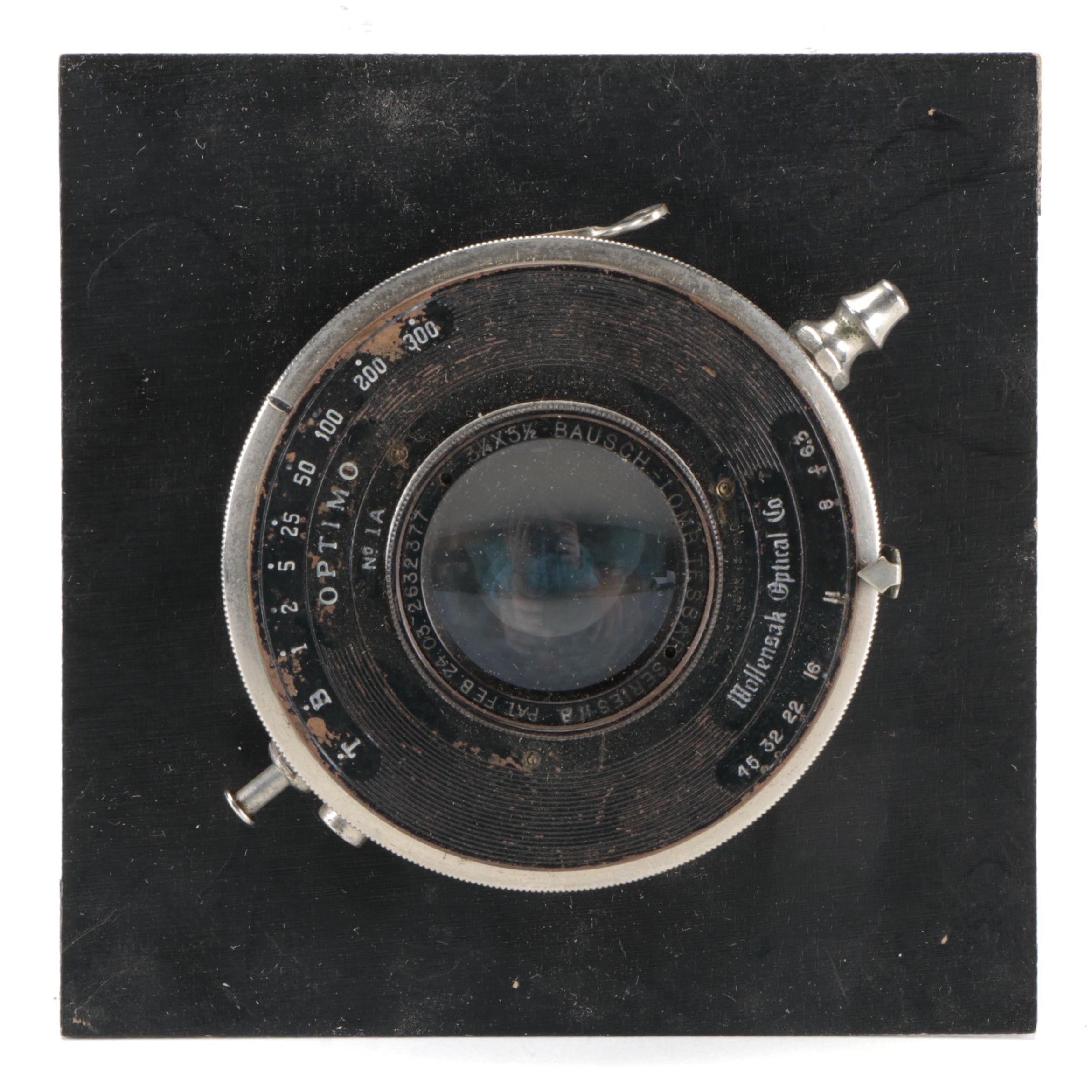 Optimo No. 1a Lense from Wollensak Optical Co., Mid-20th Century