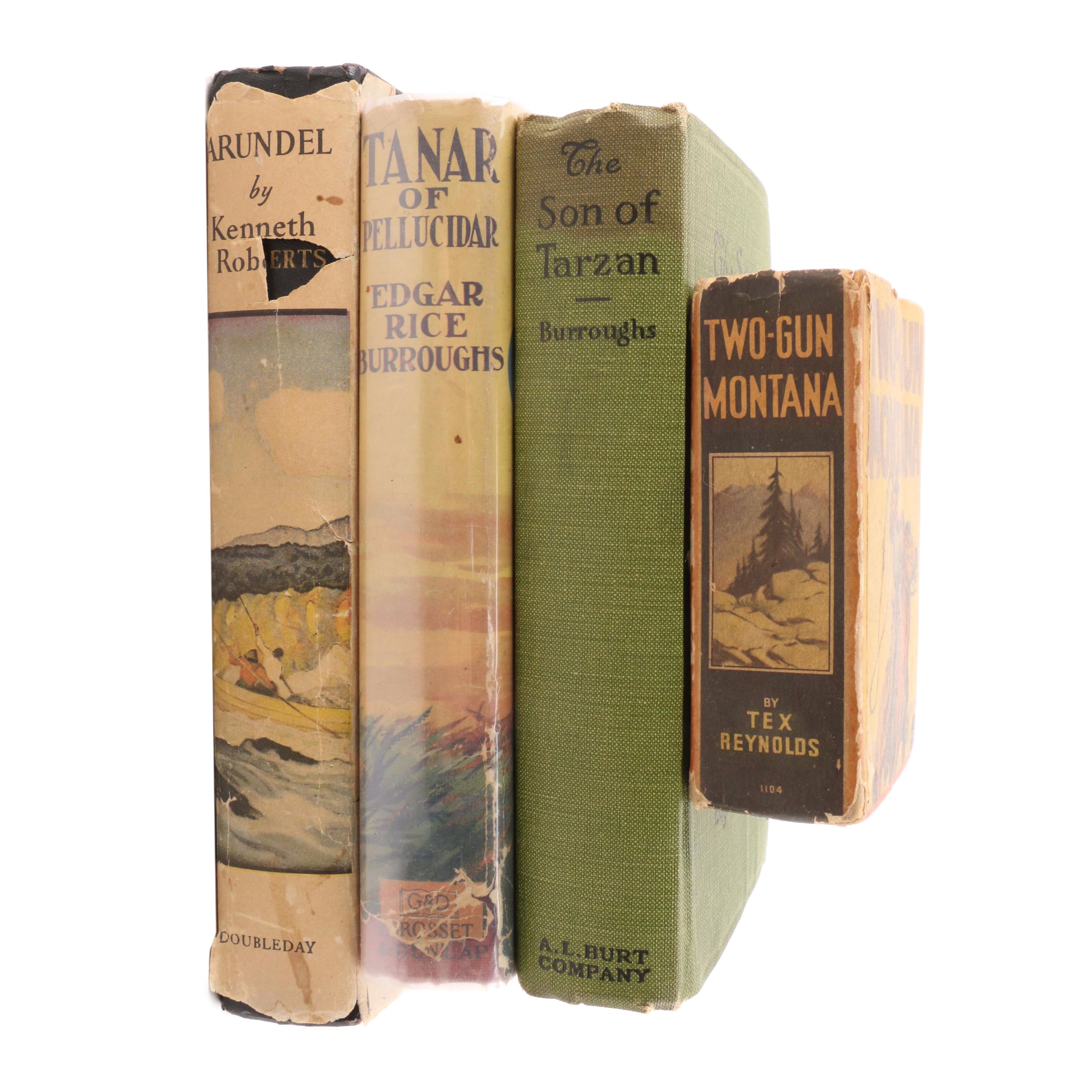 Illustrated "The Son of Tarzan" by Edgar Burroughs and More Books