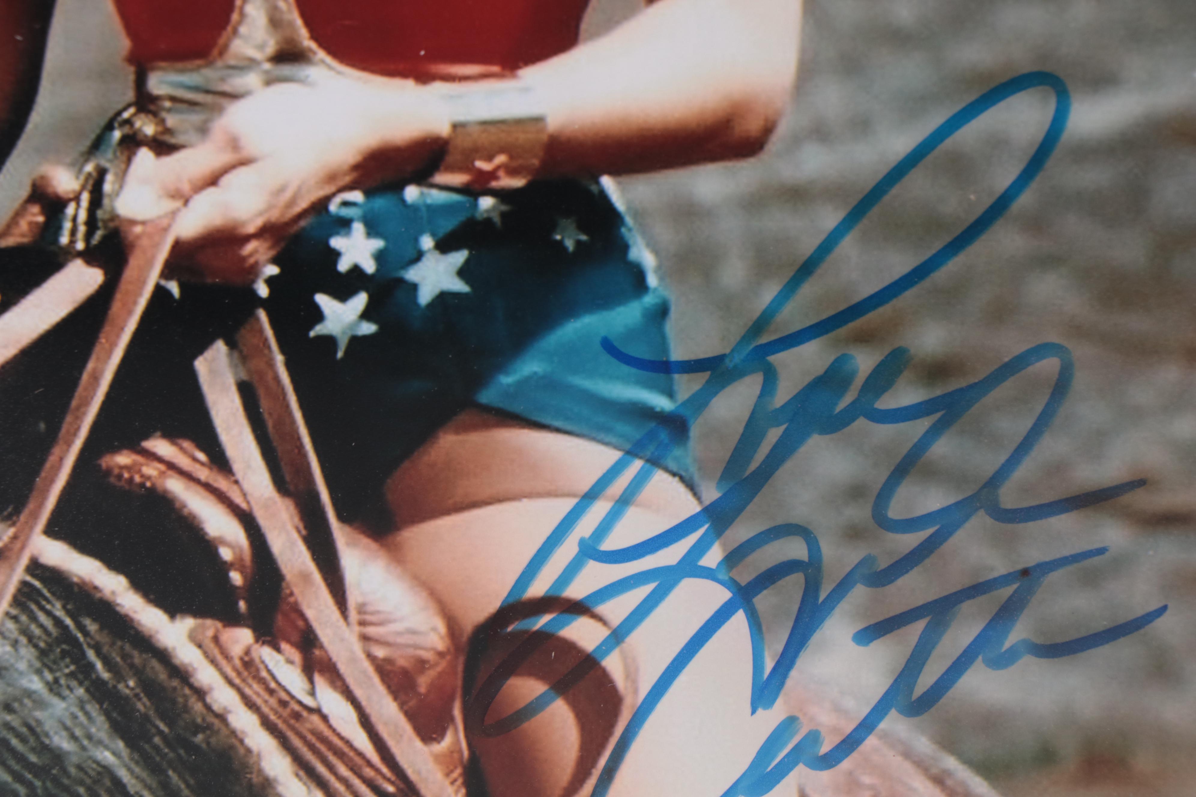 Lynda Carter "Wonder Woman" Signed Photo, COA