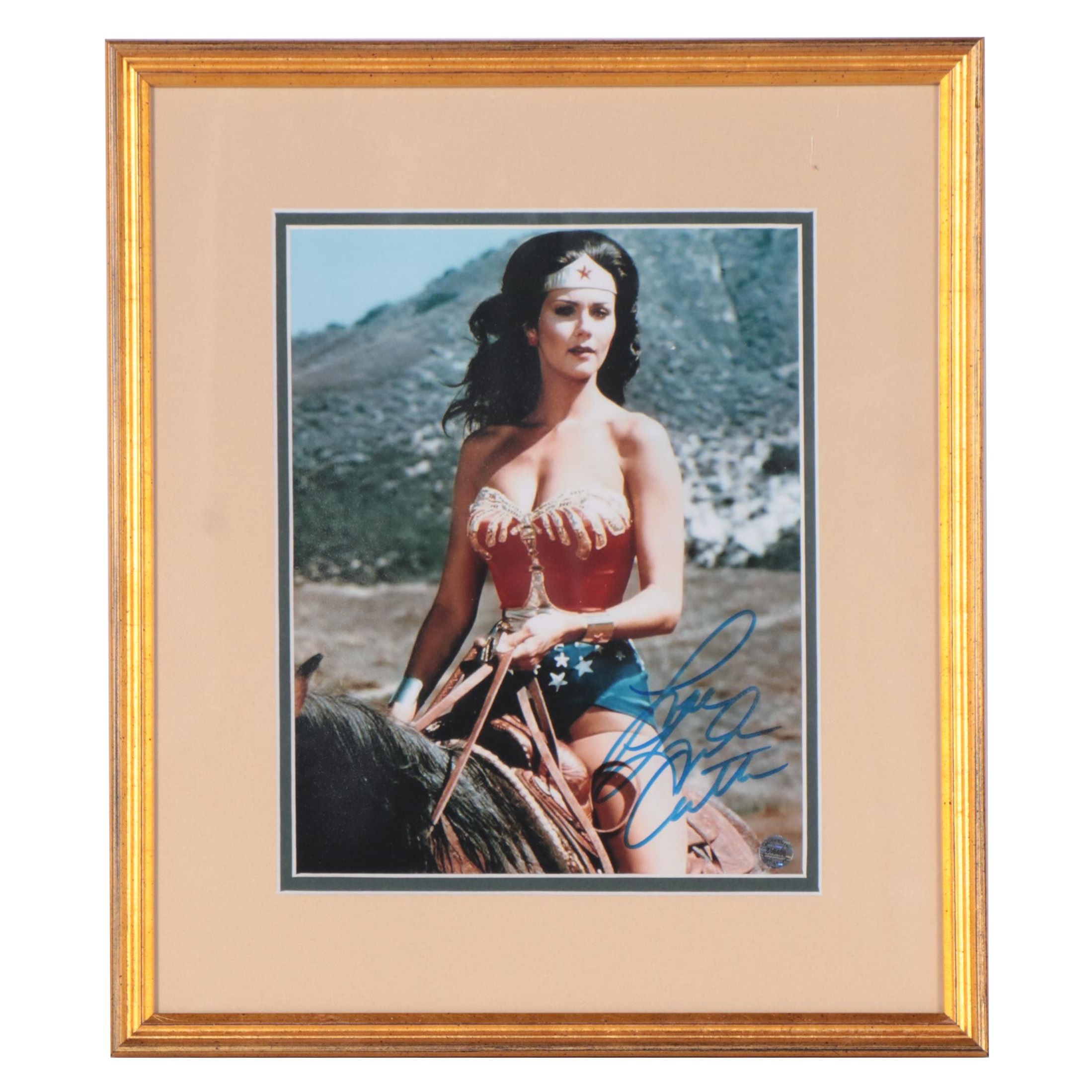 Lynda Carter "Wonder Woman" Signed Photo, COA