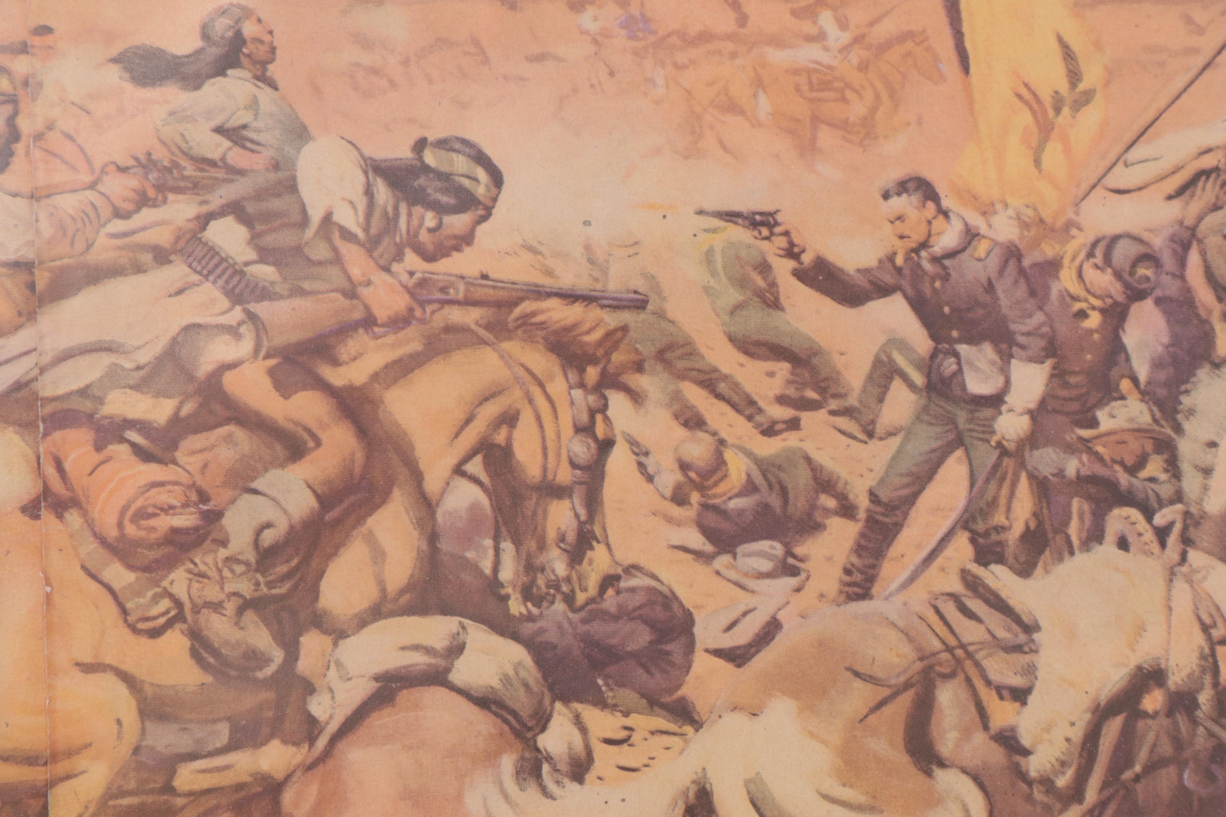 Offset Lithograph Advertisement for "Fort Apache," 1948