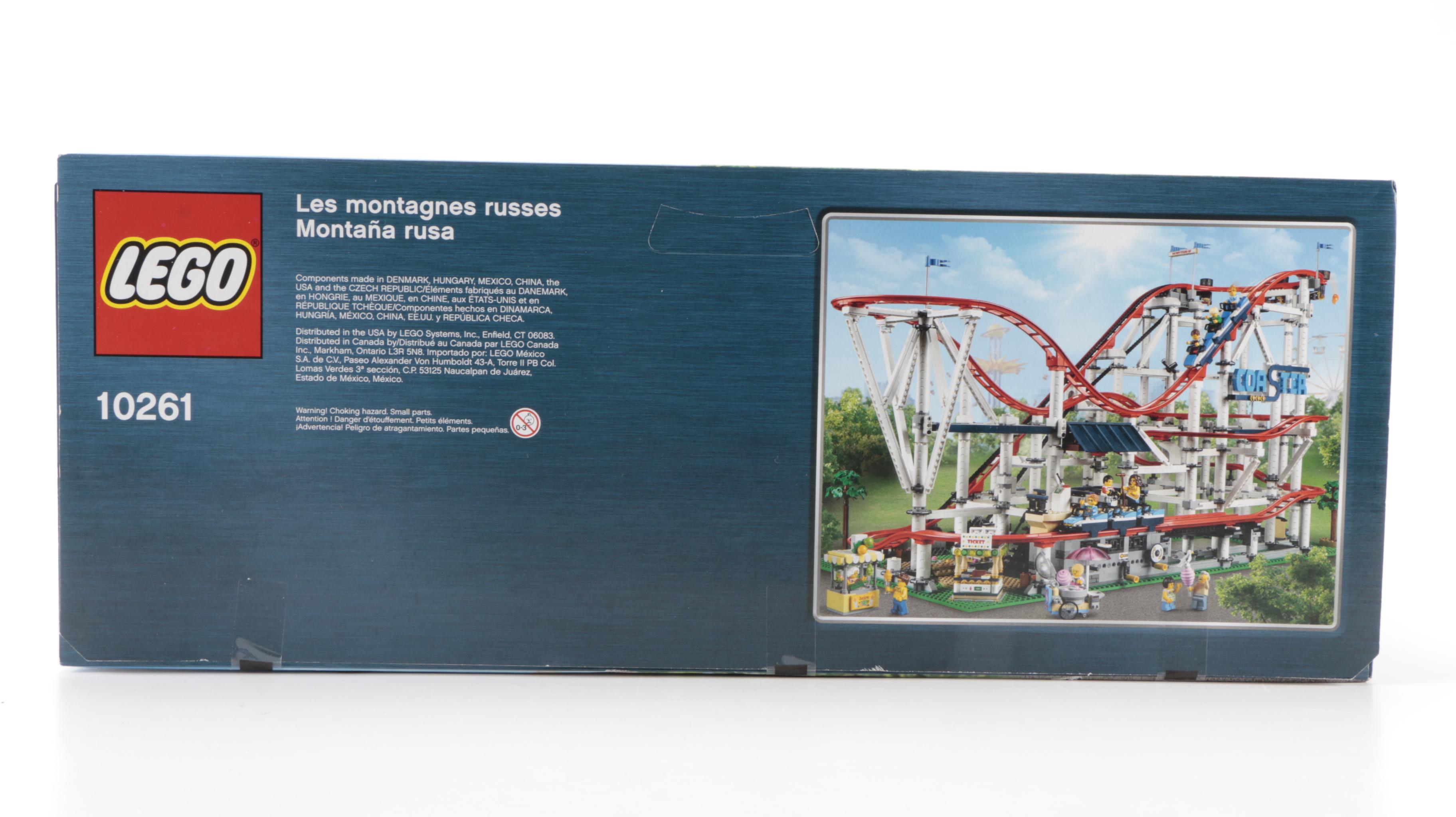 LEGO Creator Expert Level "Roller Coaster" Set, 2018