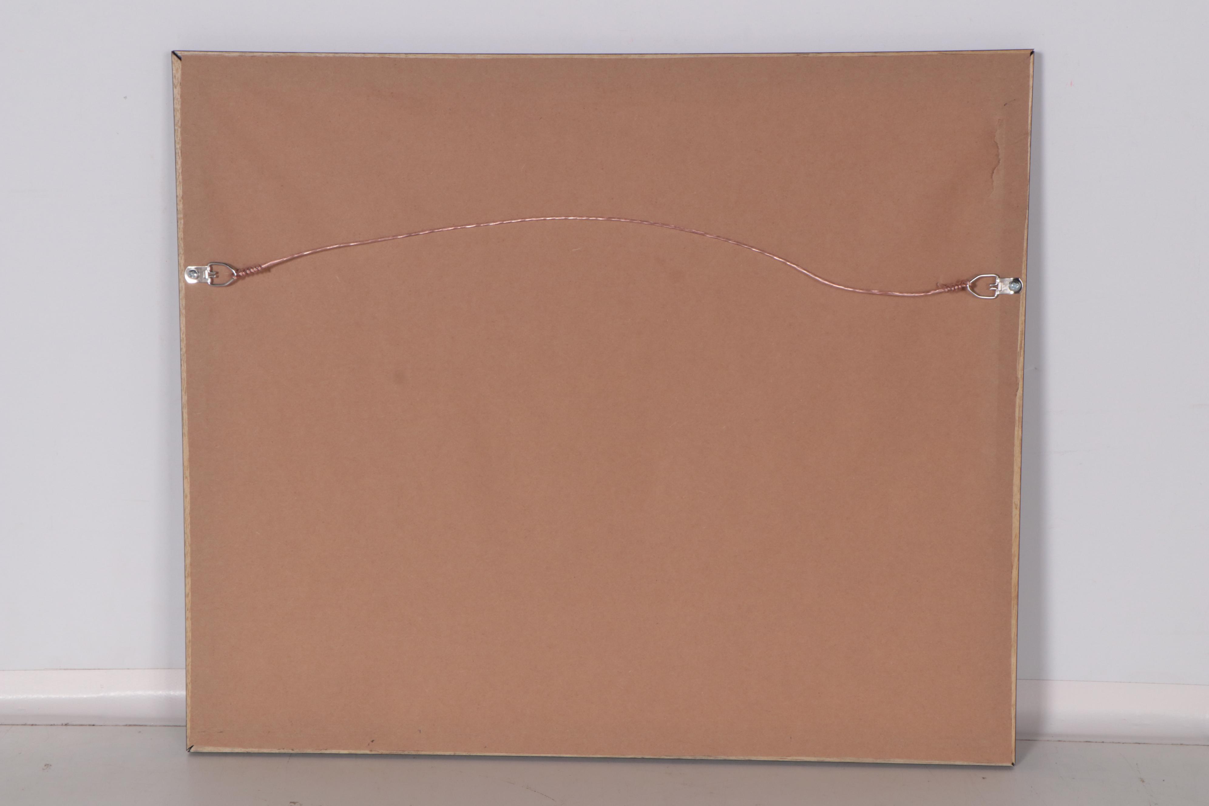 Wood Engraved Map of Spain and Portugal, 1898