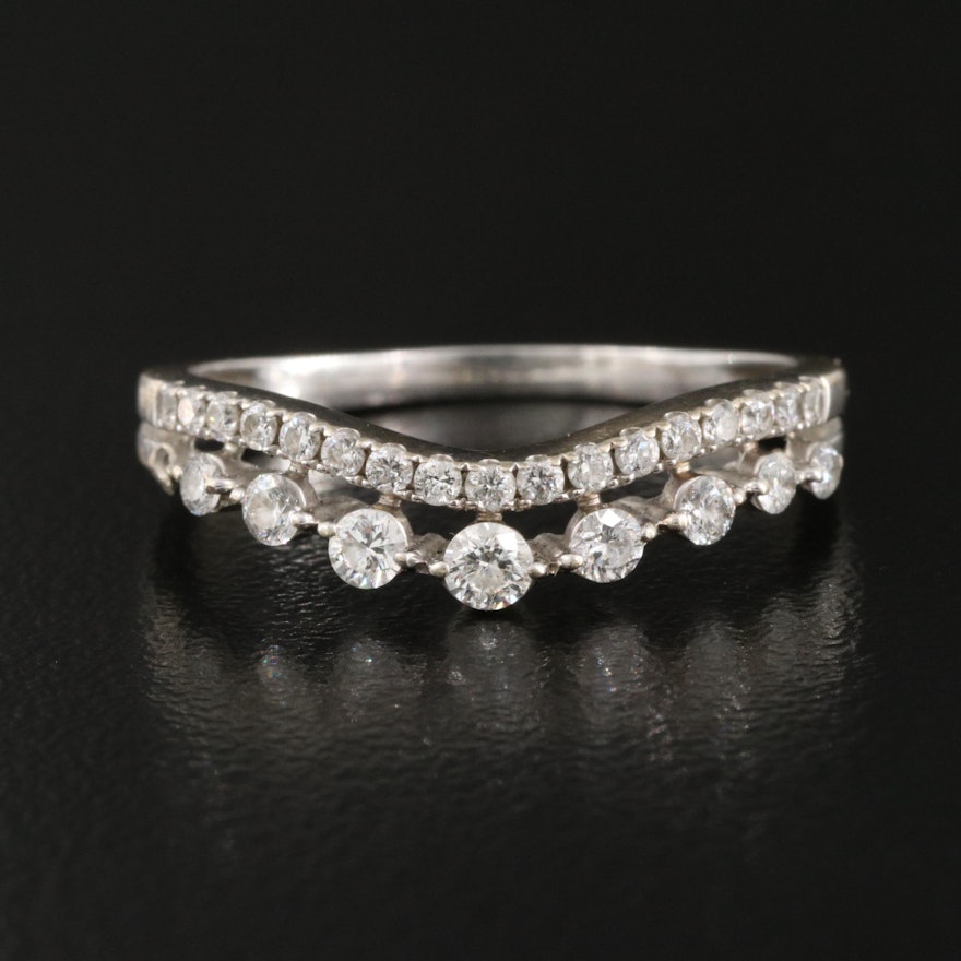 14K 0.37 CTW Diamond Ring