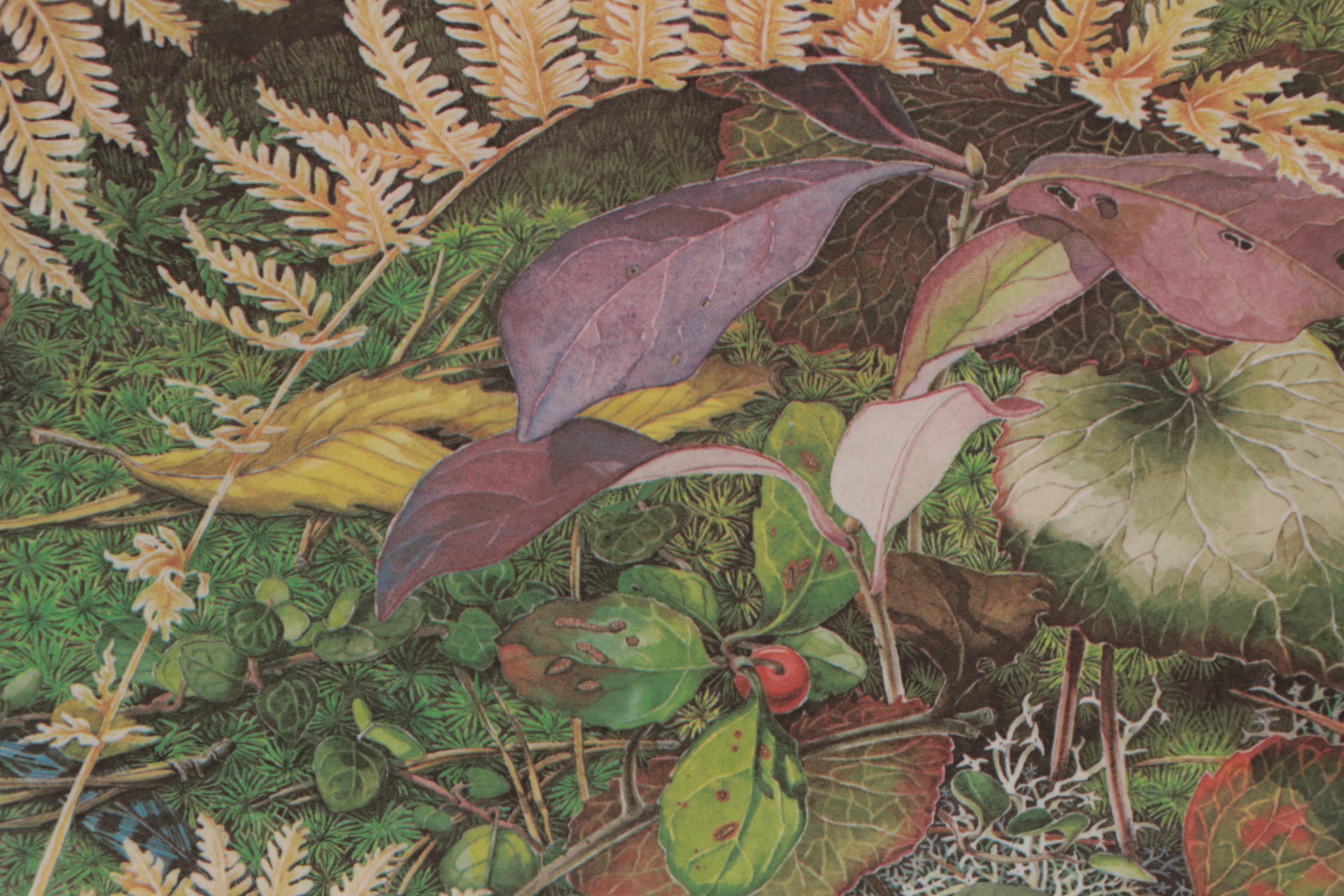 Sallie Ellington Middleton Offset Lithograph "Bobwhites"