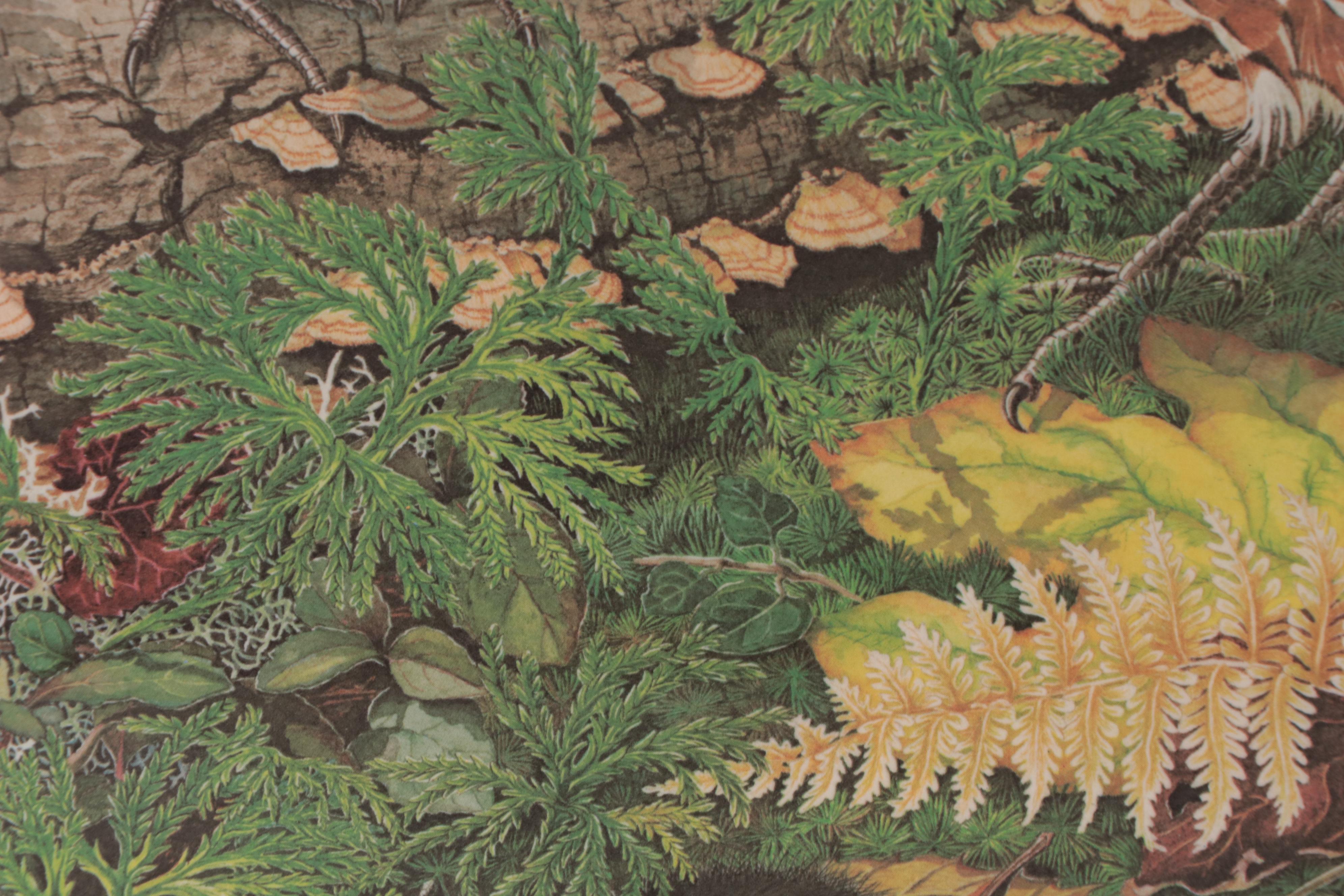 Sallie Ellington Middleton Offset Lithograph "Bobwhites"