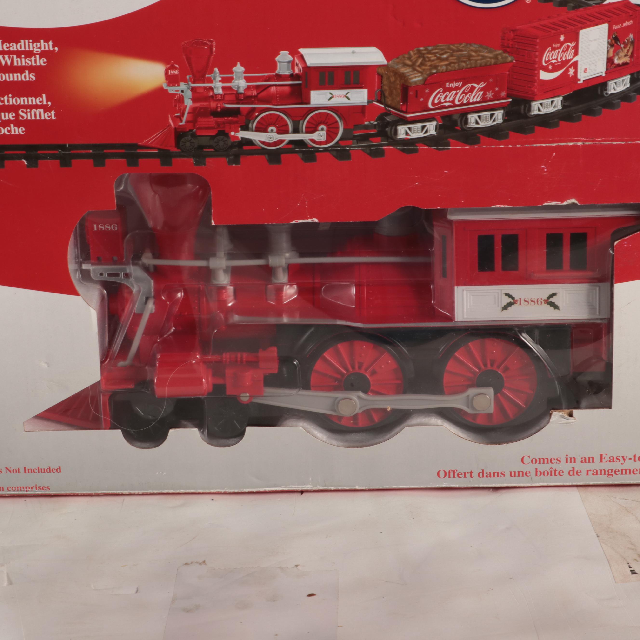 Lionel Coca-Cola G Scale Model Railroad Train Set, 2014