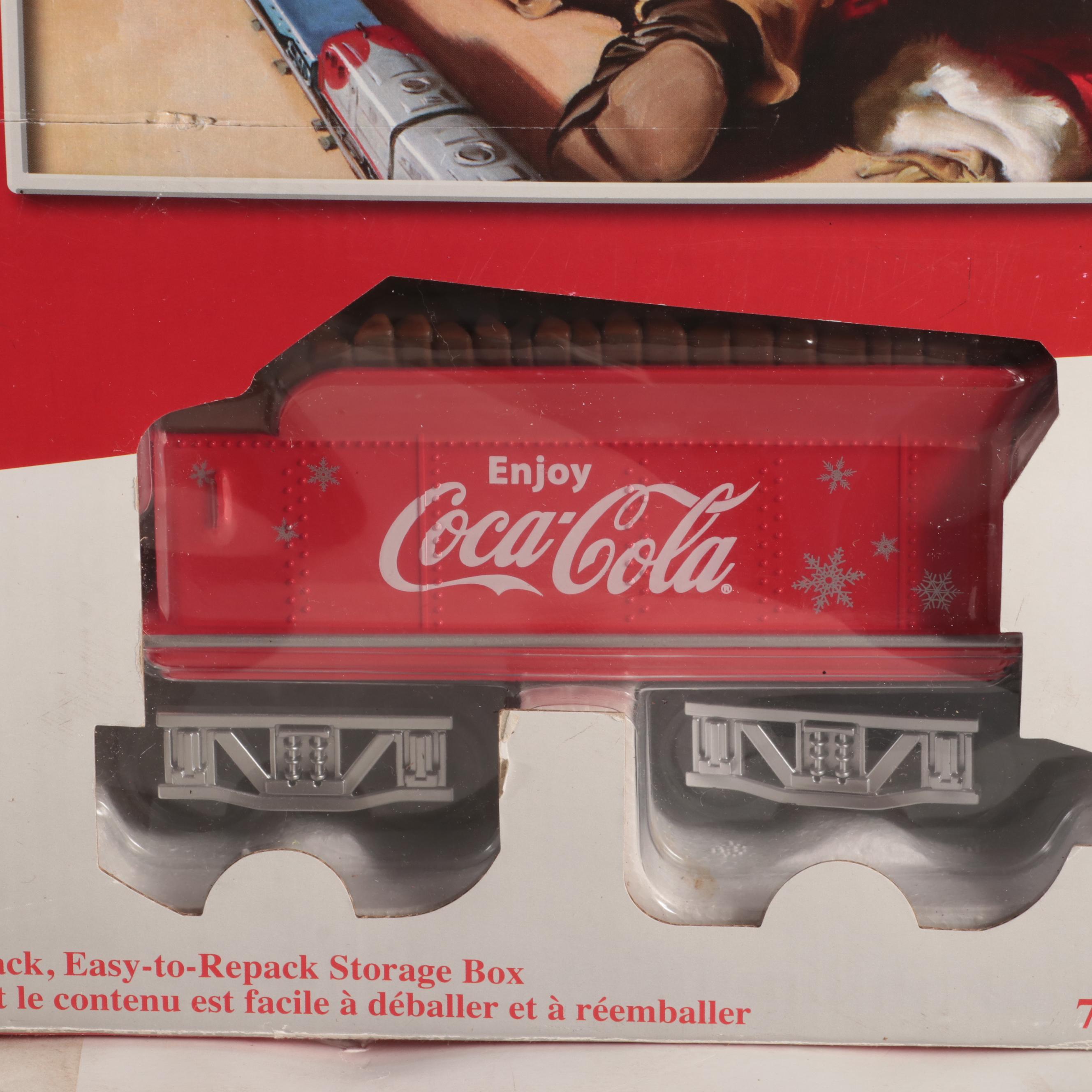 Lionel Coca-Cola G Scale Model Railroad Train Set, 2014
