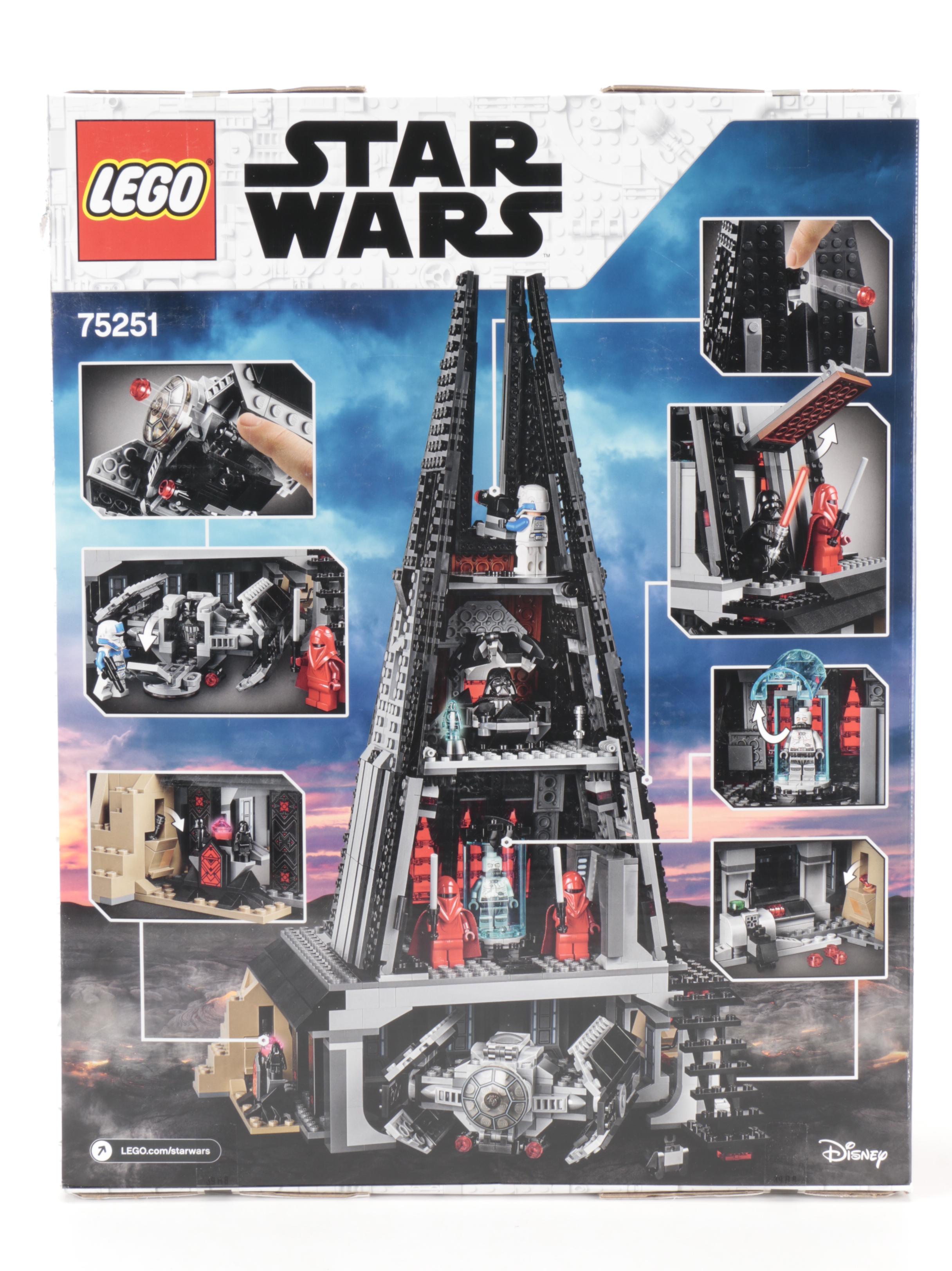LEGO Star Wars "Darth Vader's Castle" Set, 2019