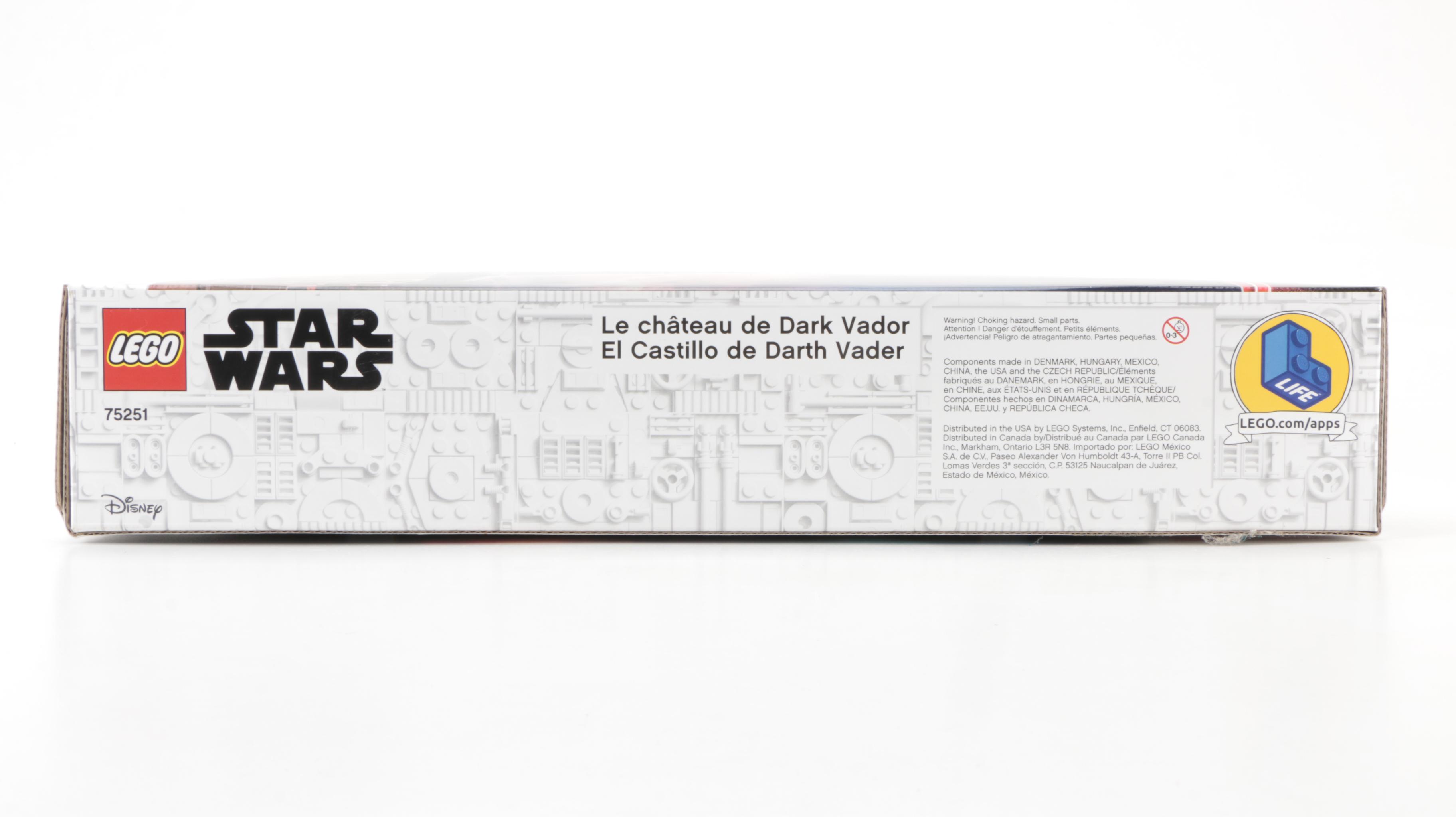 LEGO Star Wars "Darth Vader's Castle" Set, 2019