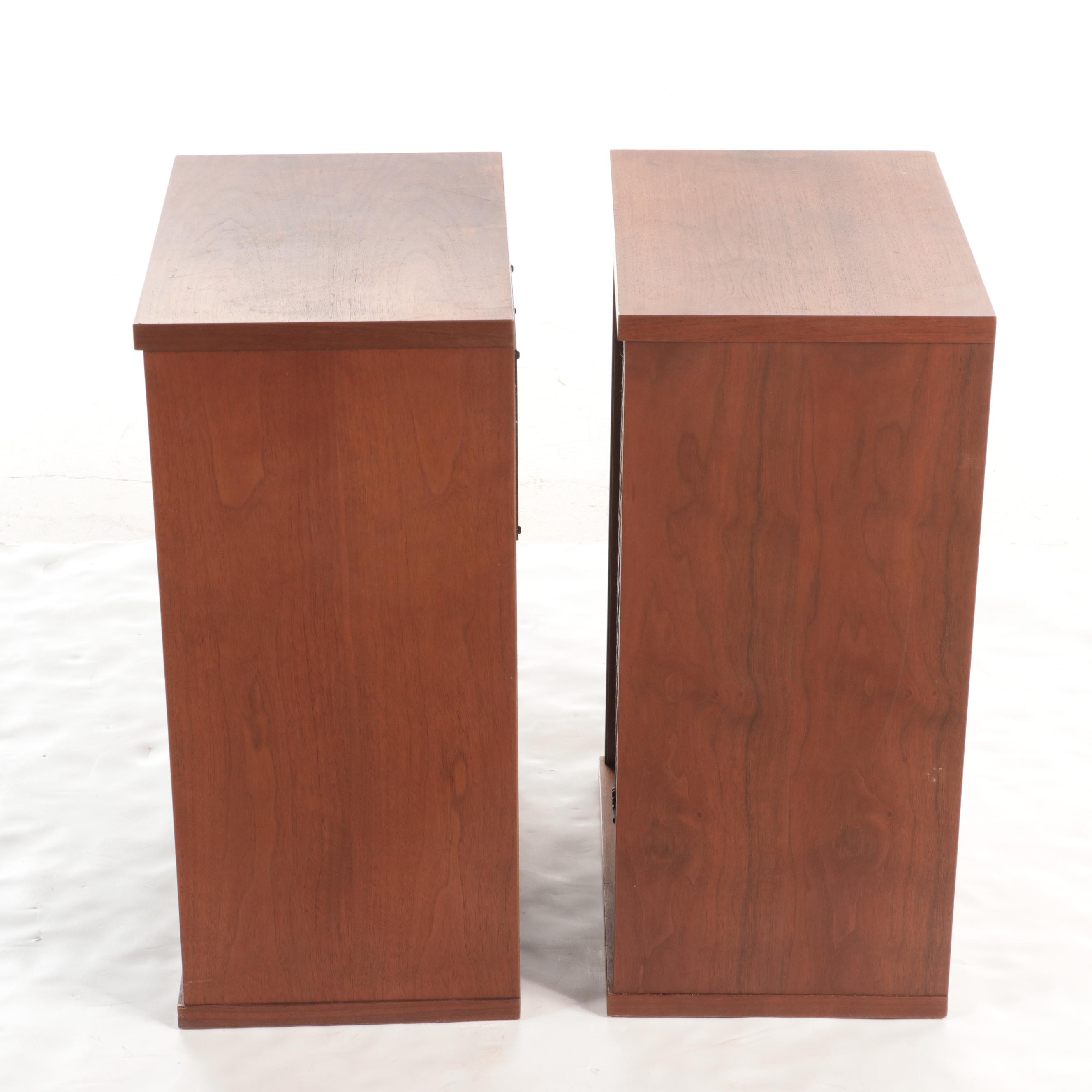 Sansui SP 1200 3-Way Loudspeaker System with Walnut Cabinets