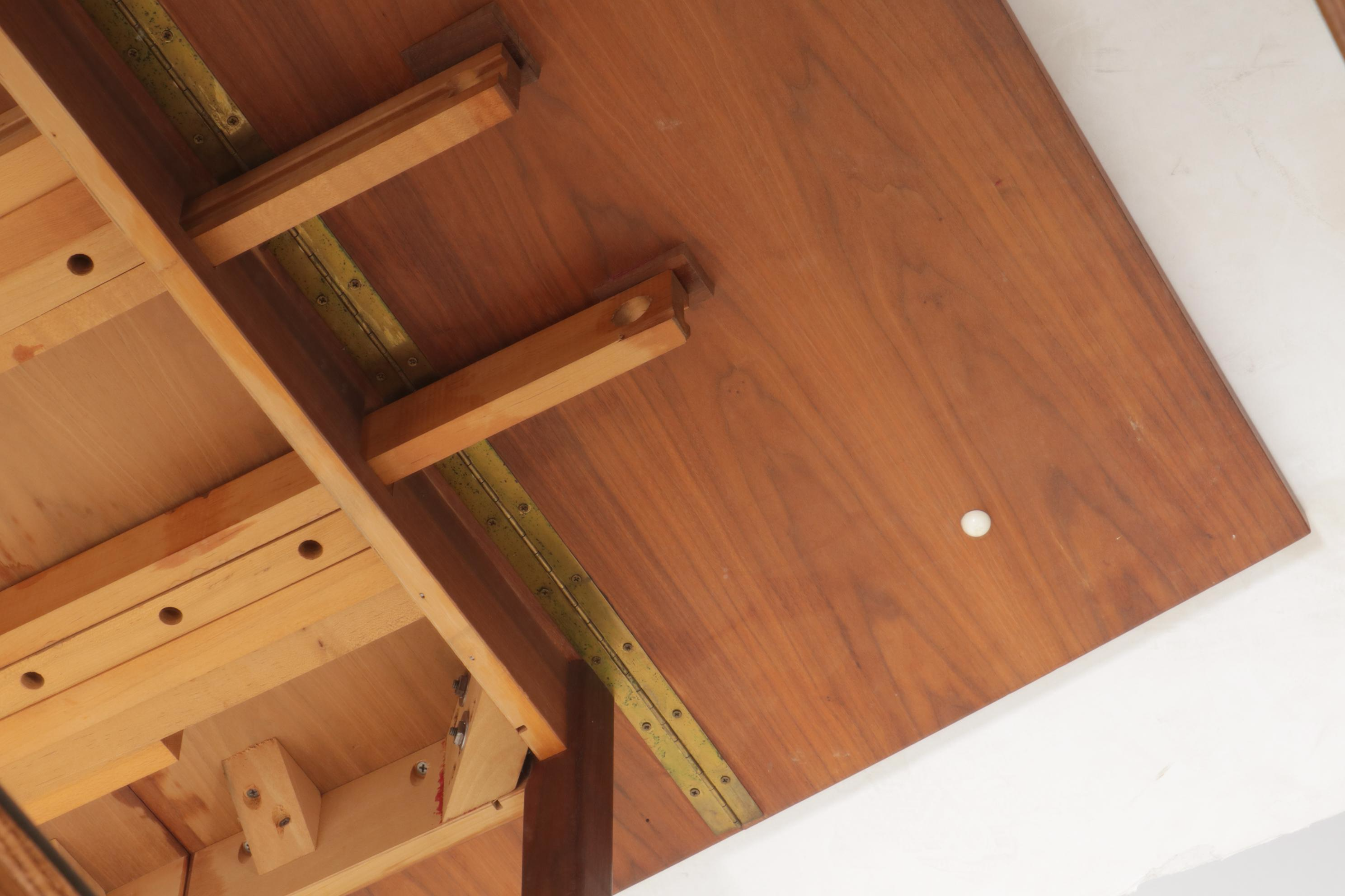 Mid Century Modern Dining Set with Four Foster-McDavid Walnut Chairs