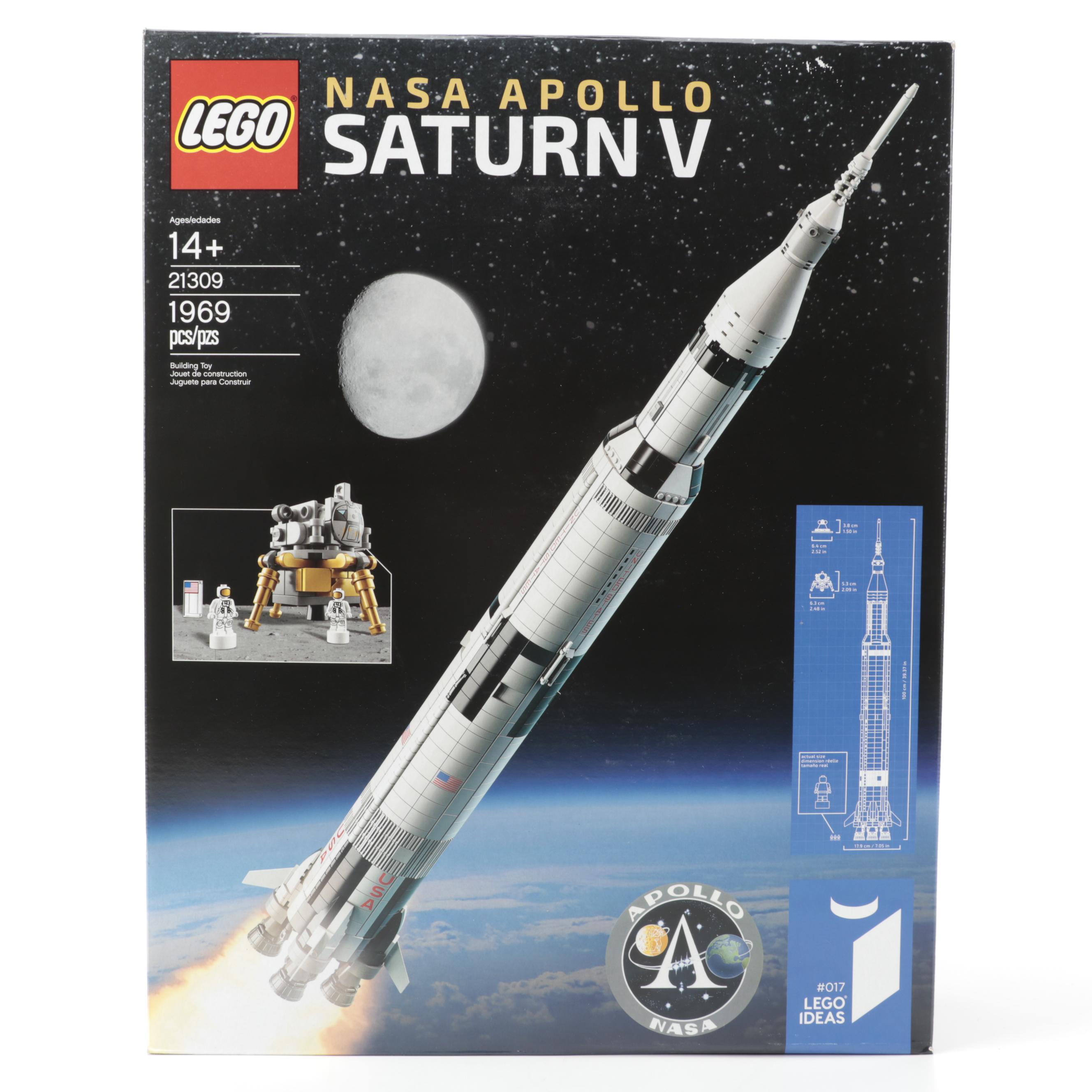 LEGO Ideas "NASA Apollo Saturn V" Set, 2017