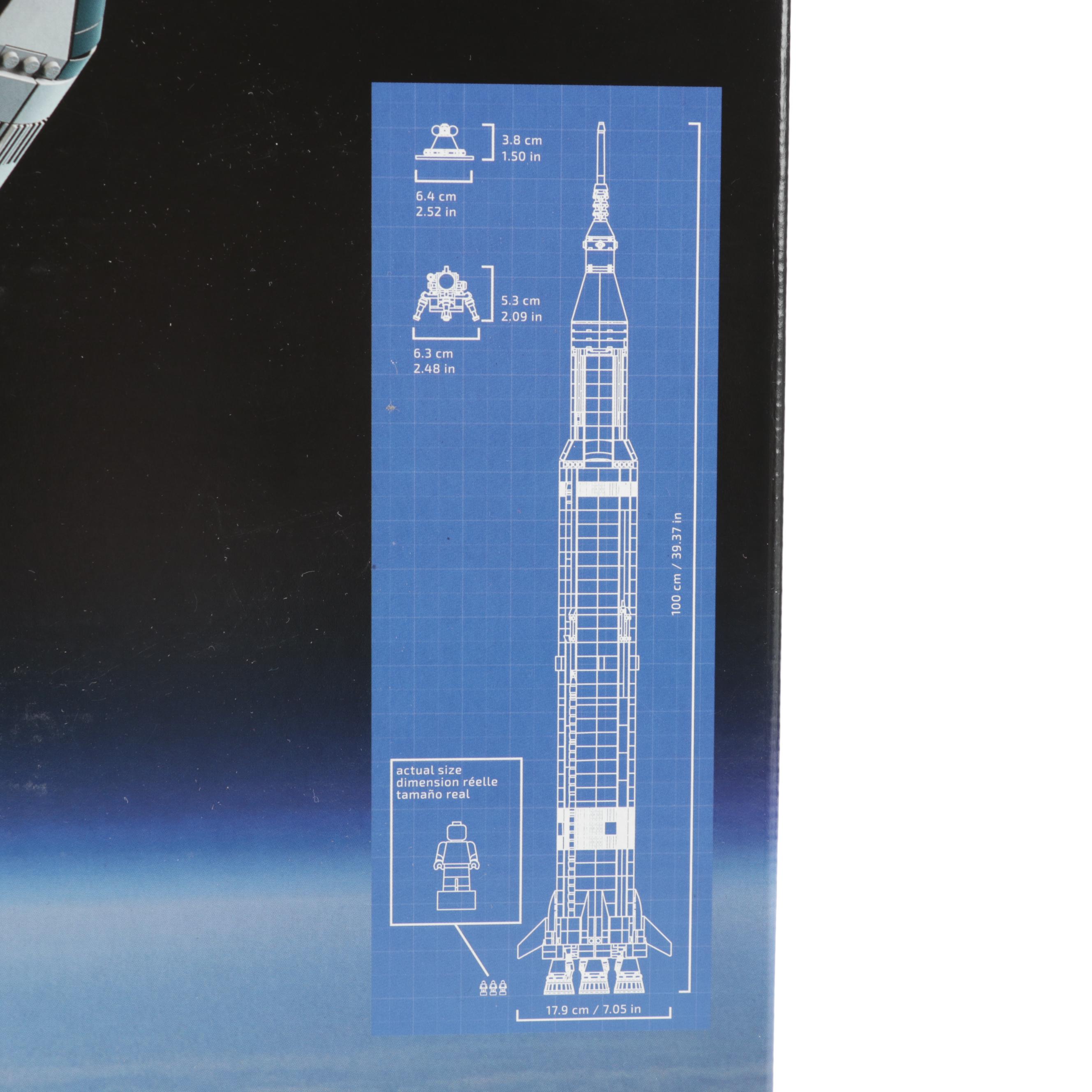 LEGO Ideas "NASA Apollo Saturn V" Set, 2017